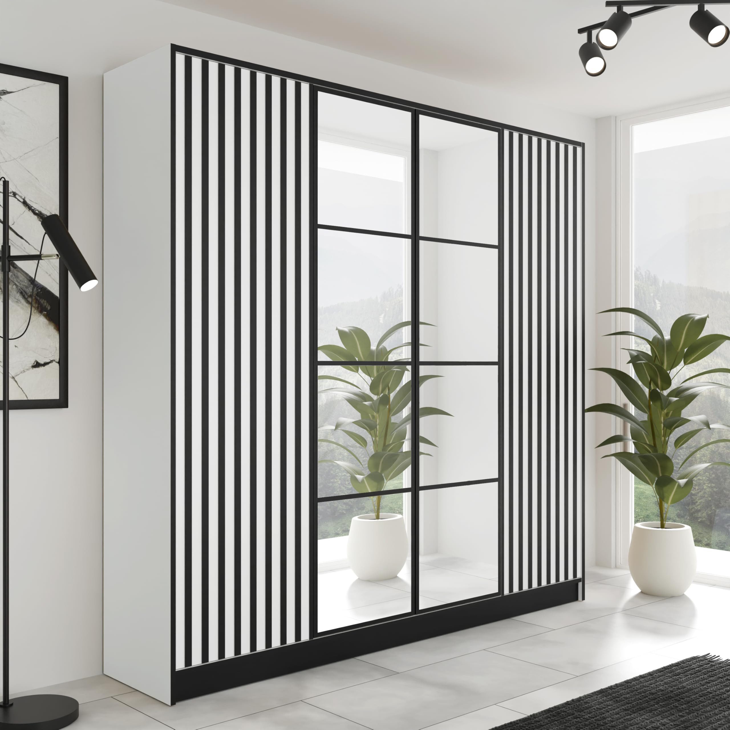 KIER FURNITURE Drehtürenschrank EDEN 206.4 x günstig online kaufen