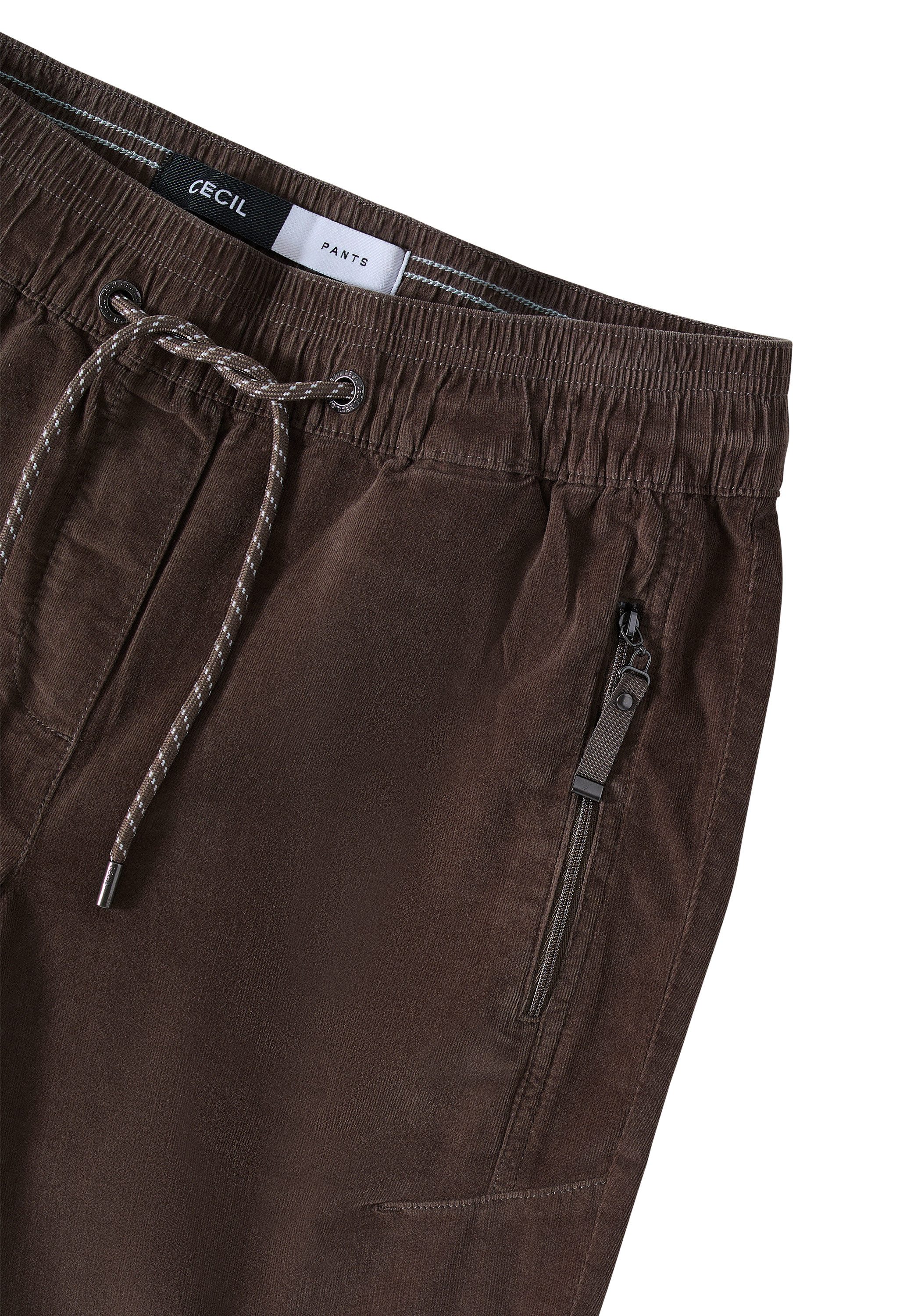CECIL Cordhose Style Tracey mit Tunnelzug