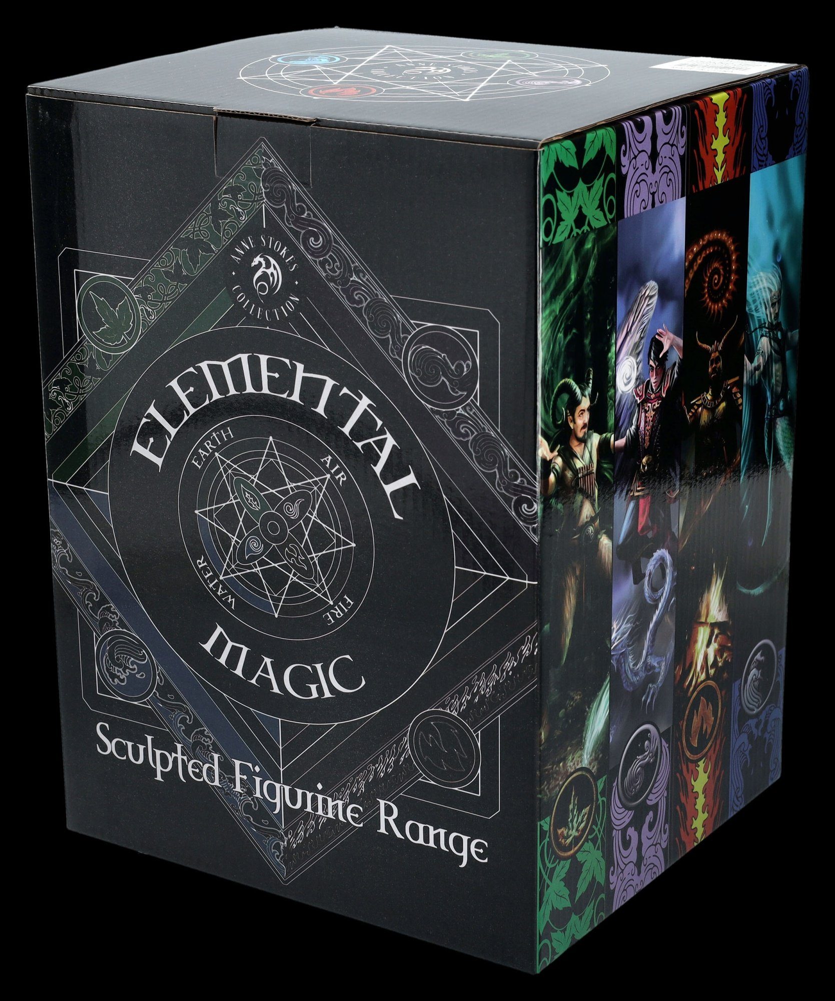 Figuren Shop GmbH Dekofigur Magier Figur - Element Luft - Anne Stokes - Fantasy Dekofigur
