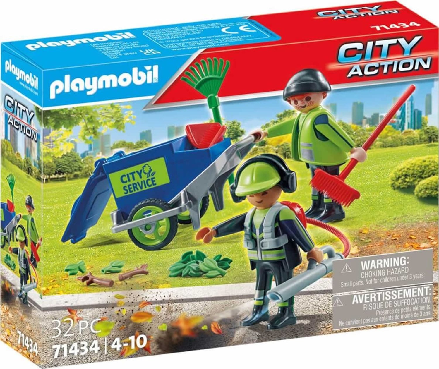 Playmobil® City Action Stadtreinigungsteam Konstruktions-Spielset, (Stadtreinigungsteam), Made in Europe