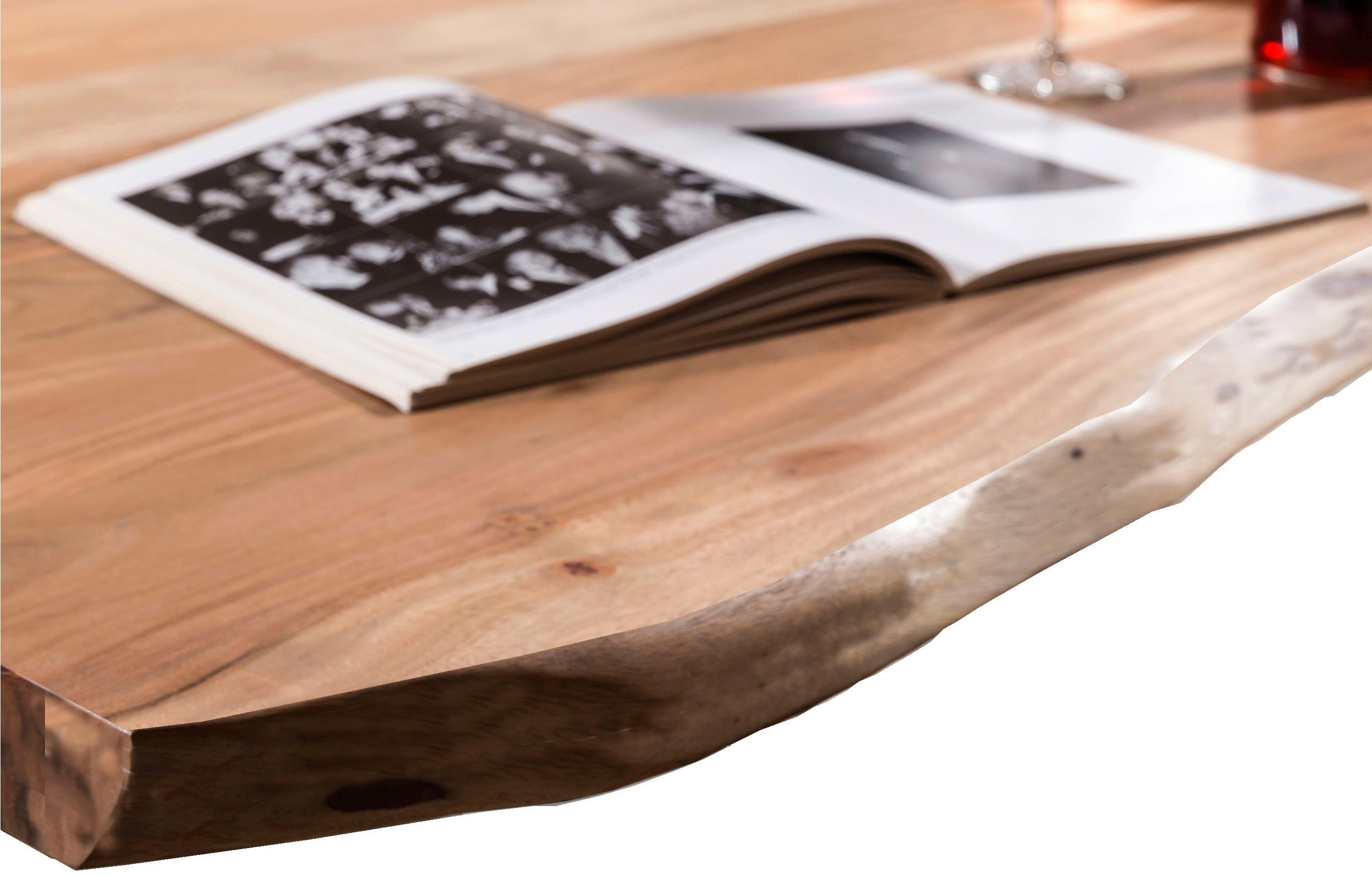 SIT Baumkantentisch, mit Baumkante wie gewachsen