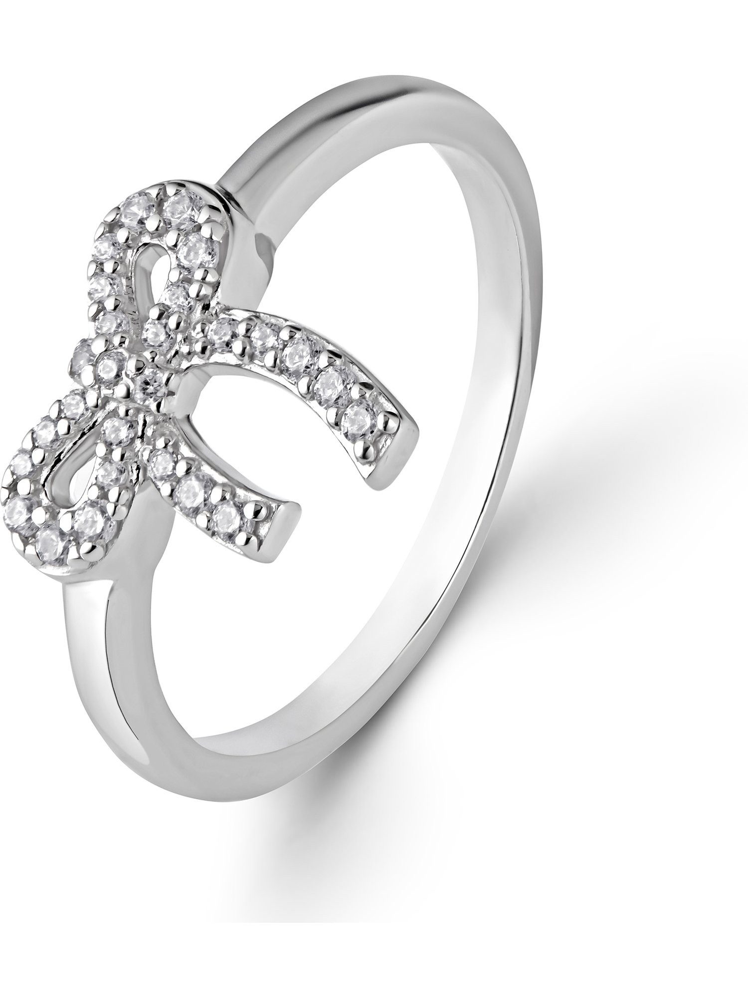 CHRIST Silberring CHRIST Damen-Ring 925er Silber, recycelt Zirkonia, Zirkonia
