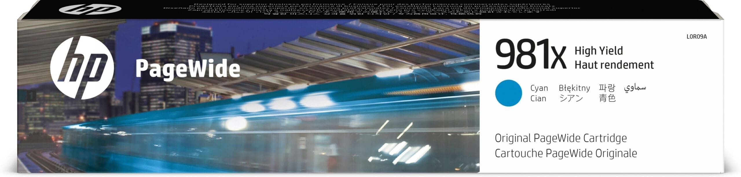 HP HP 981X Cyan Original PageWide Druckerpatrone Tintenpatrone