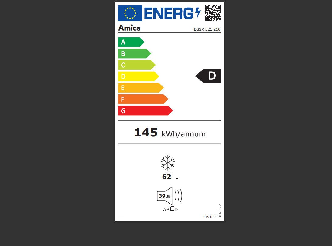 Energieeffizienzklasse: 