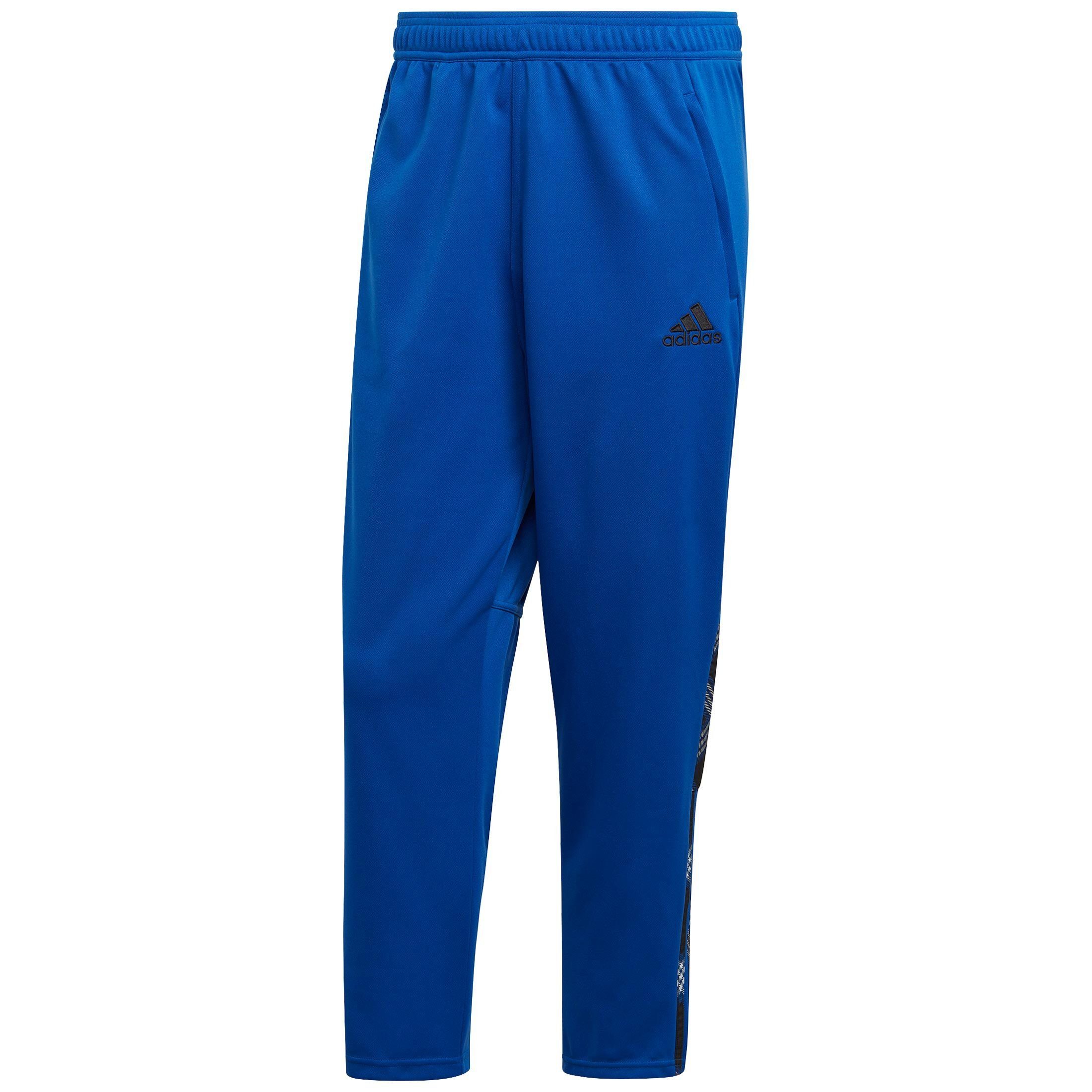 adidas Performance Sporthose Tiro 7/8 AD Trainingshose Herren blau / schwarz