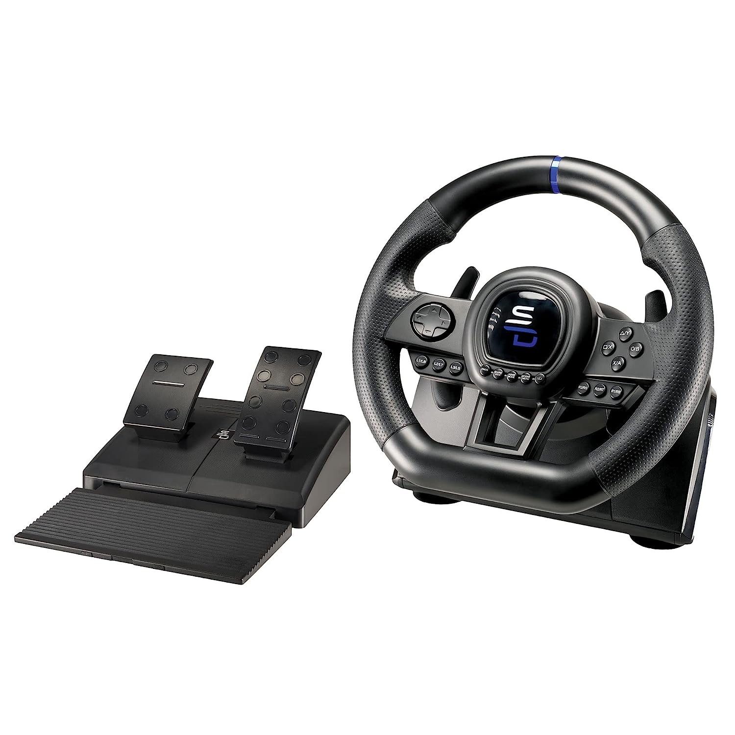 Superdrive Rennlenkrad SV650 Racing Wheel lenkräd mit Pedalen, Controller