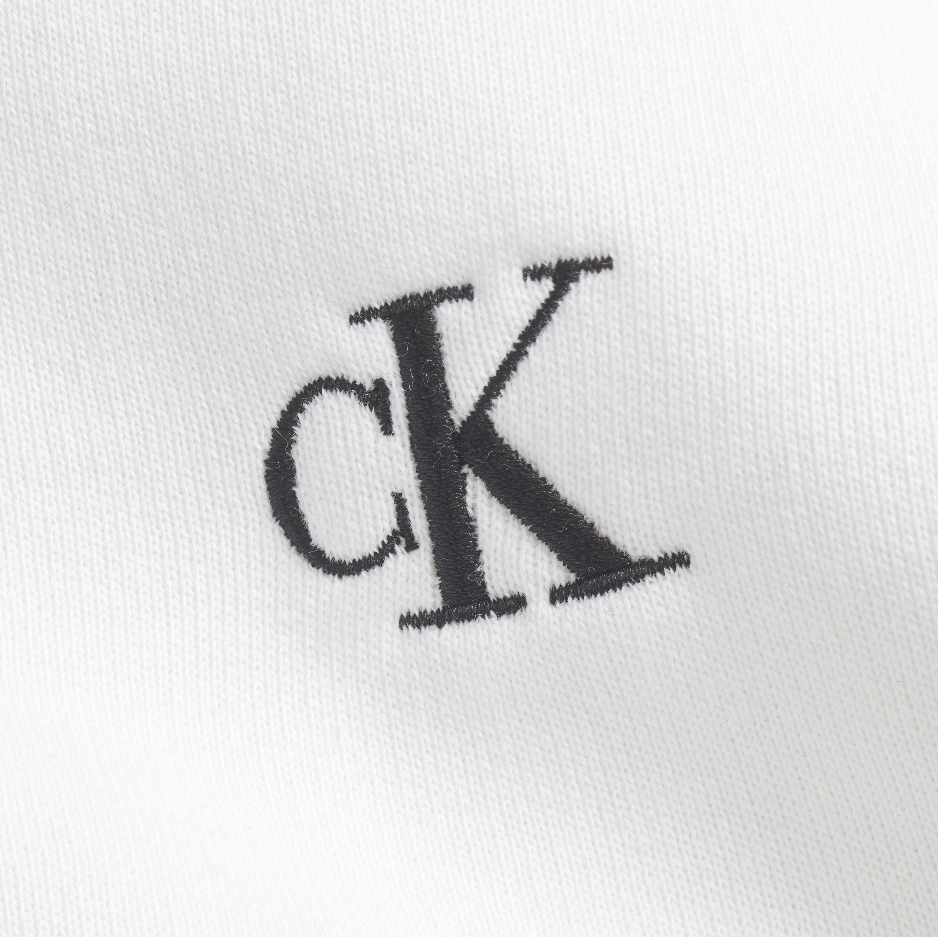 Jeans Sweatshirt White CK ESSENTIAL Bright CN Klein Calvin REG