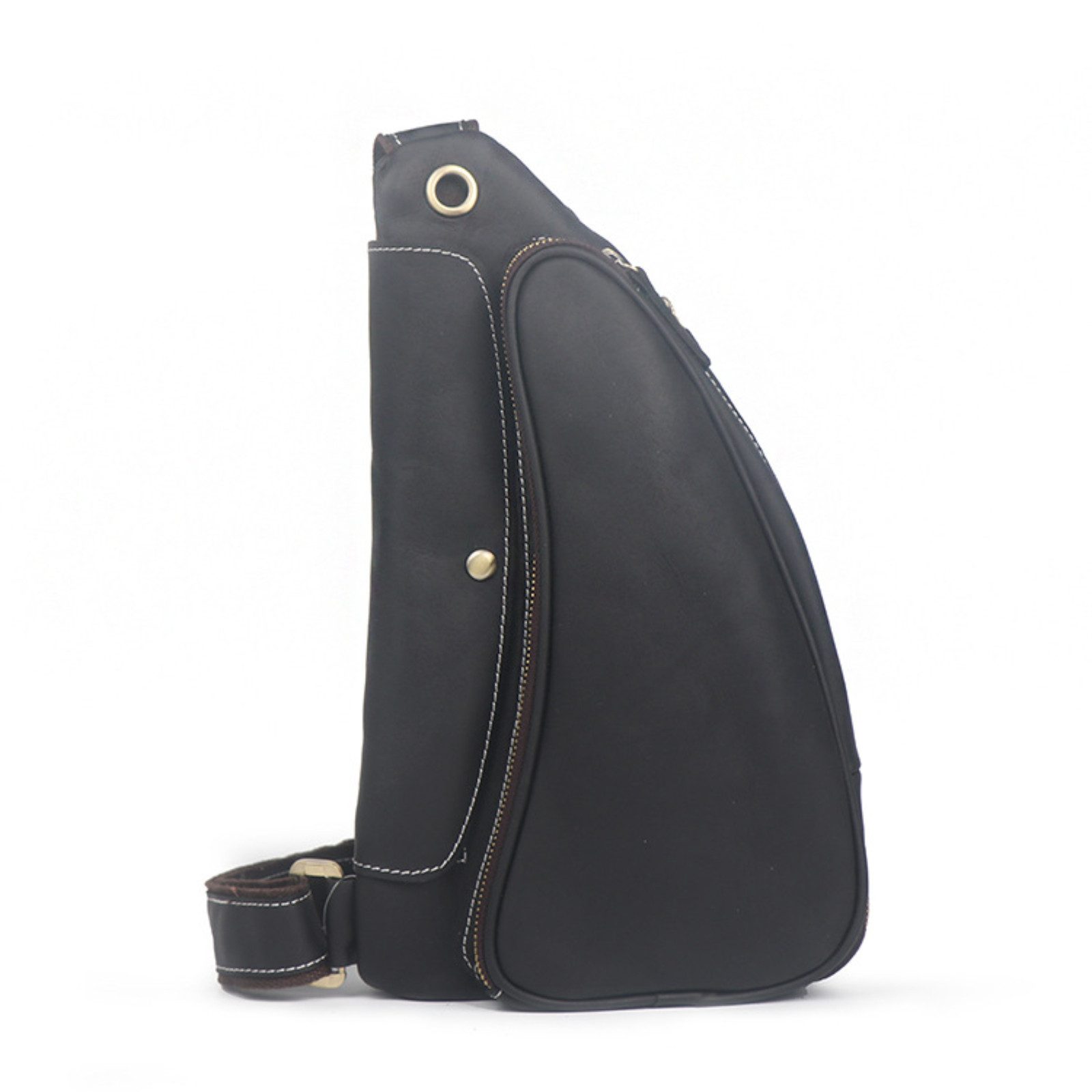YUBRO-STUDIO Schultertasche Herren Leder Schultertasche Vintage günstig online kaufen