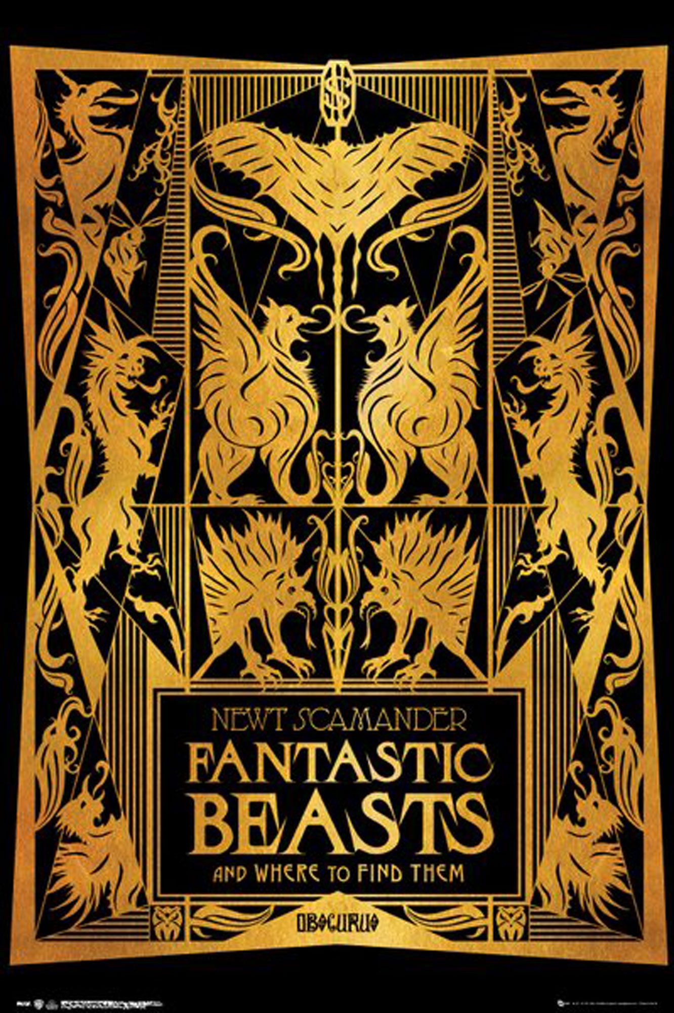 Poster Fantastic Beasts - Poster - 2 - Book Cover