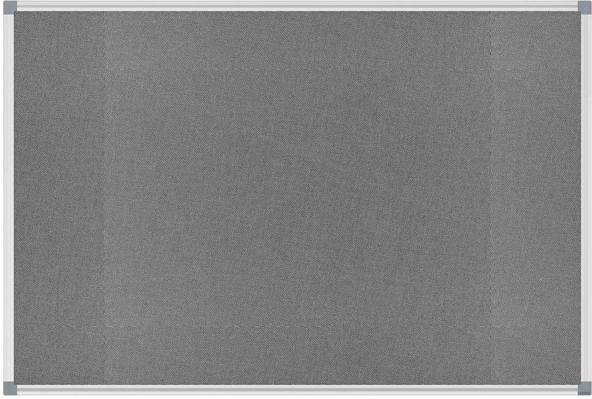 MAUL Pinnwand Pinnboard Maulstandard Textil 180x90 cm grau