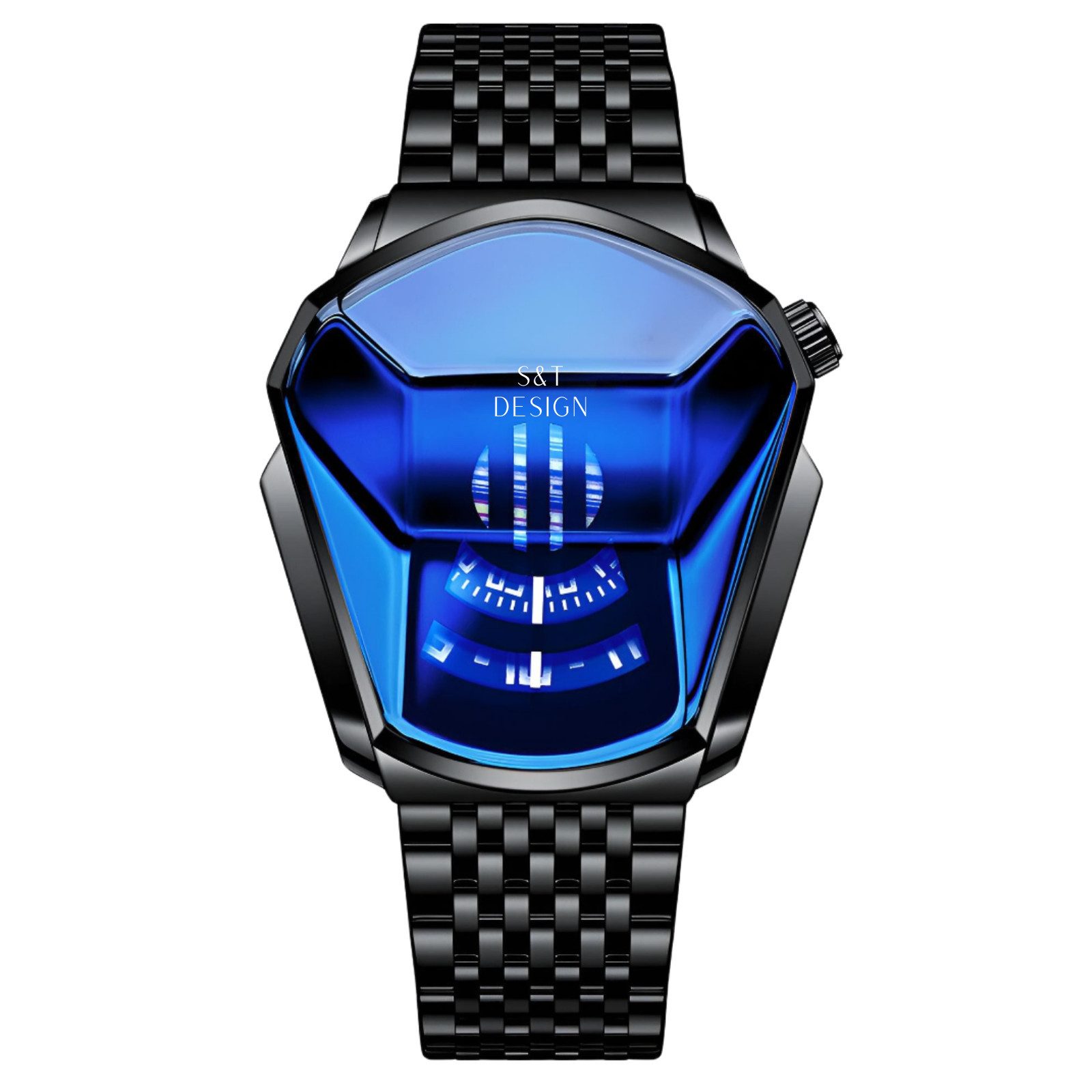 S&T Design Quarzuhr Herren Uhr Edelstahl günstig online kaufen