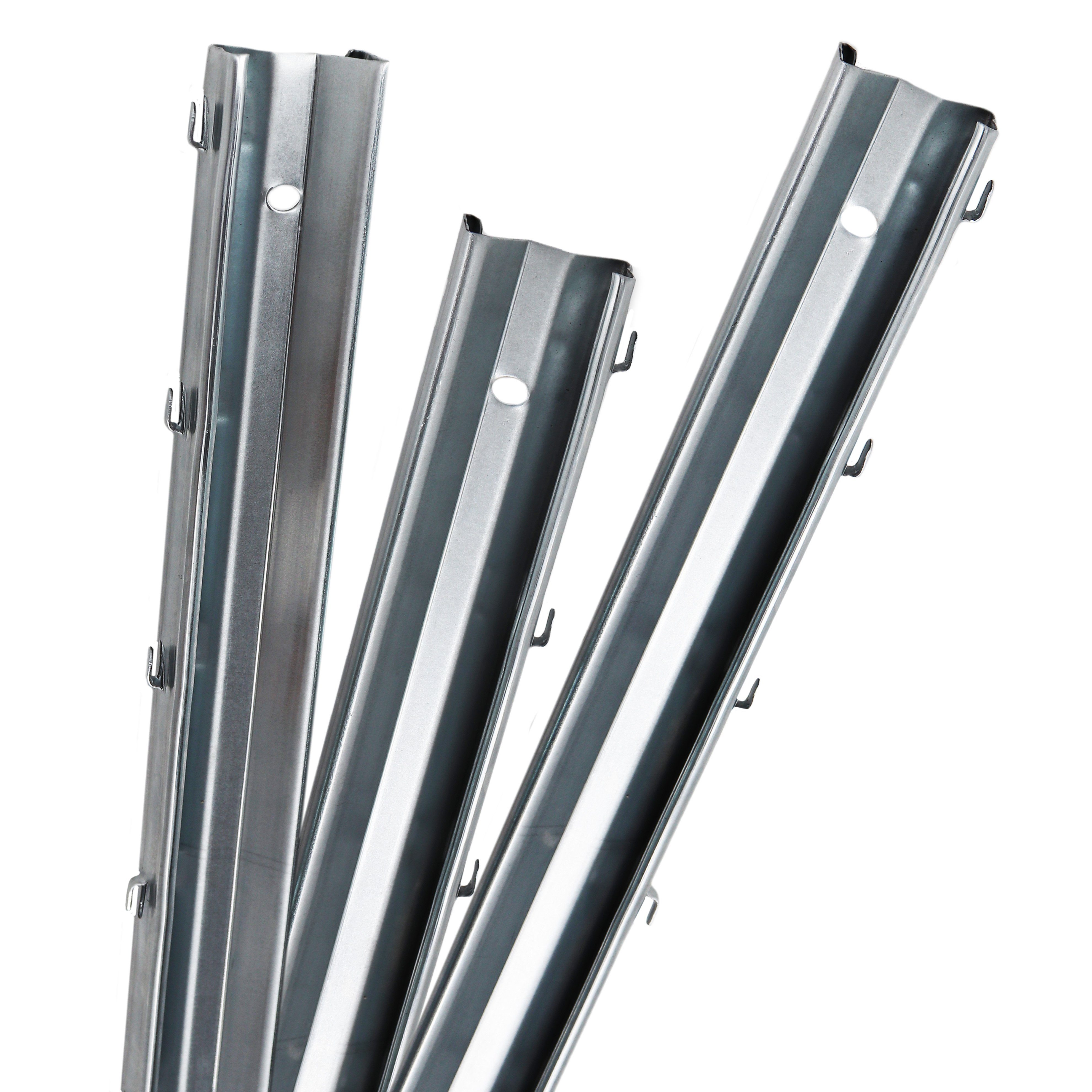 Aquagart Zaunpfosten 25 Z-Profil Zaunpfosten 2,3m lang Wildzaun Weidezaun Forstzaun, (1-St)