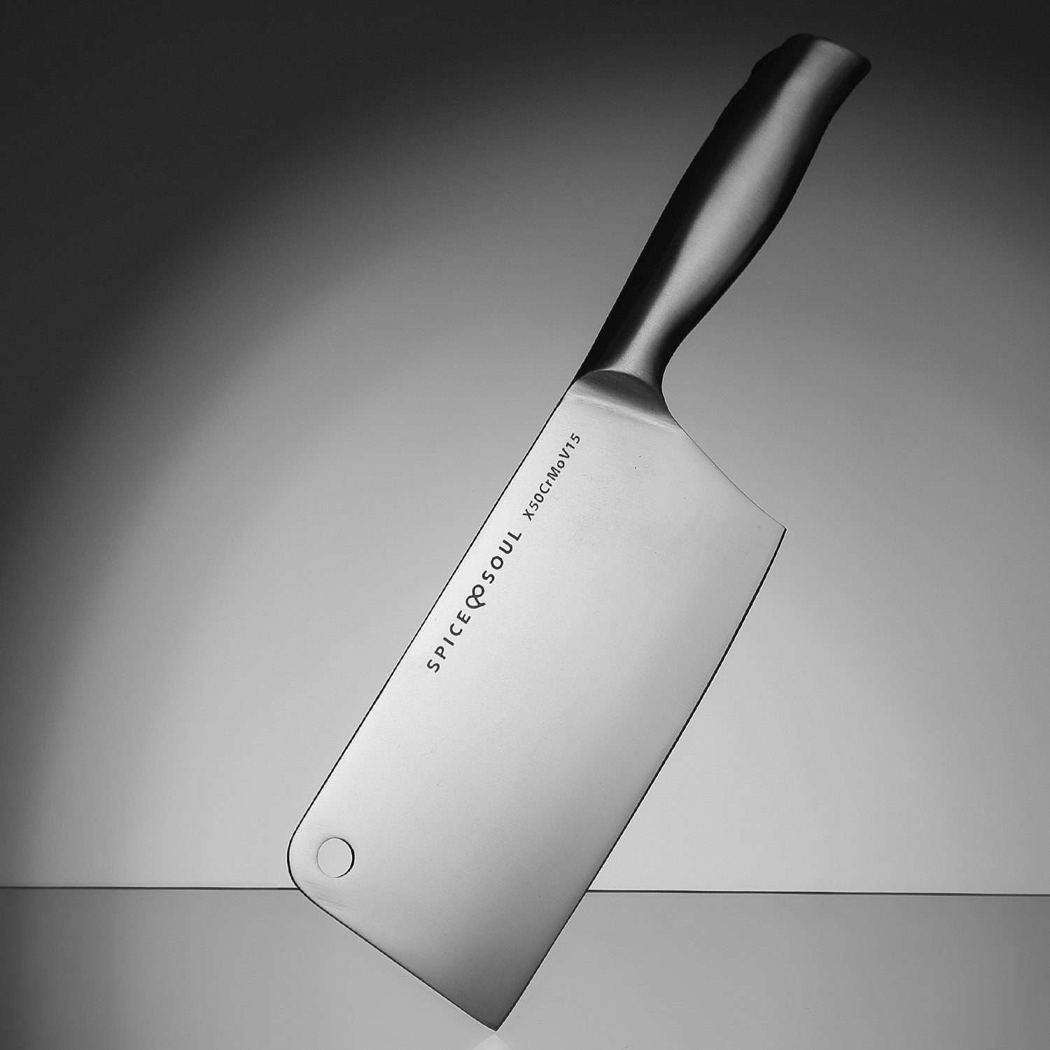 Hackmesser Hackmesser Edelstahl 30cm - Küchenmesser, spülmaschinenfest