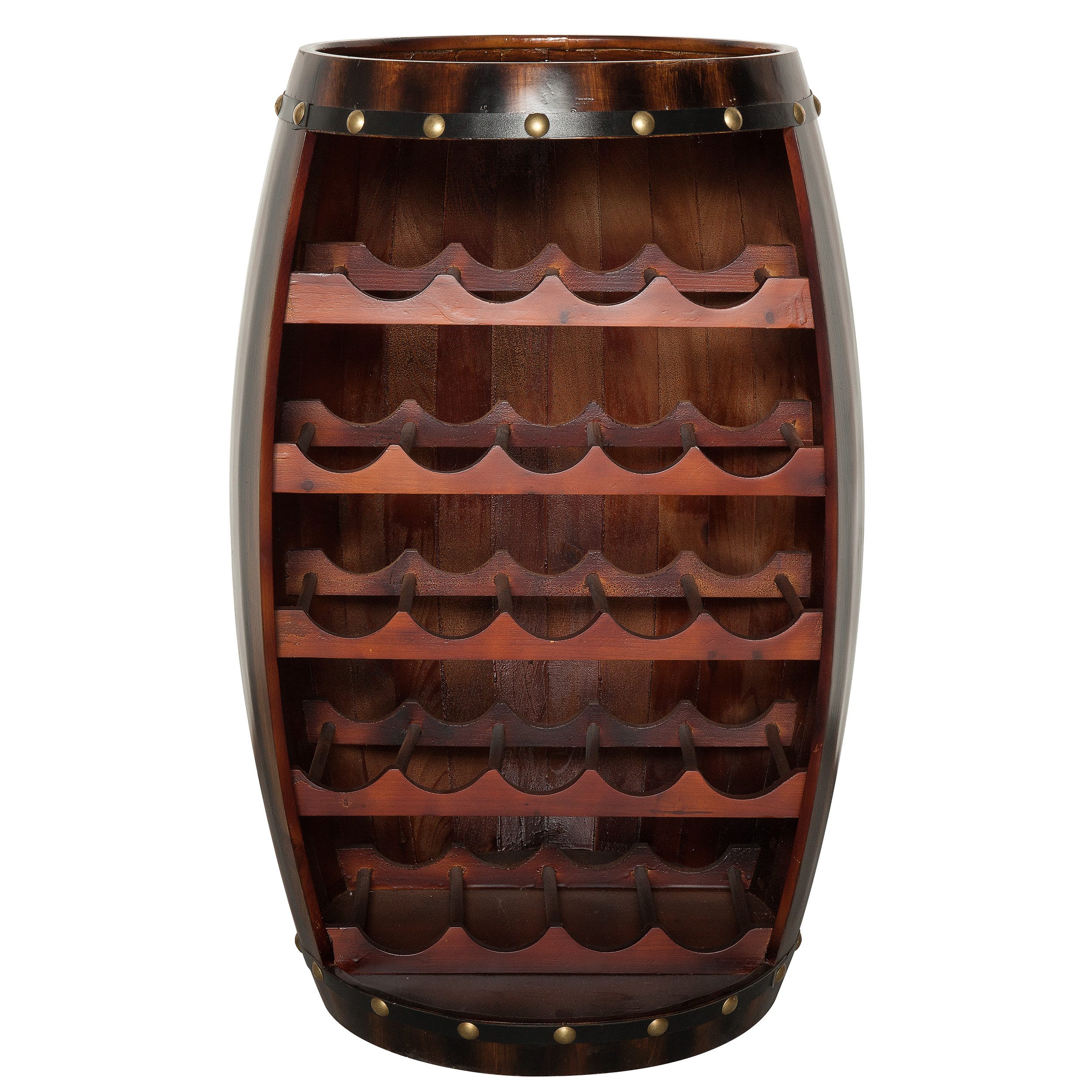 riess-ambiente Weinregal BODEGA 80cm coffee, Einzelartikel 1-tlg., Holz · F günstig online kaufen