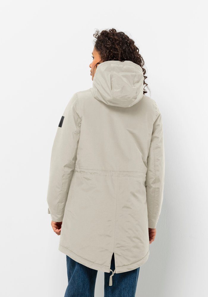 Jack dusty-grey Parka W PARKA TALFORST Wolfskin