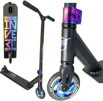 Invert Scooters Stuntscooter Invert TS2+ Y-Bar Stunt-Scooter H=83cm schwarz / neochrom