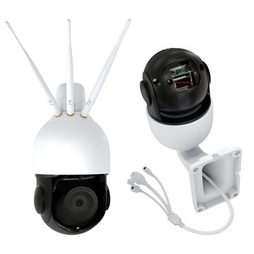 AP AP 22x optischer Zoom Überwachungskamera mit SIM Karte P5066-22 Überwachungskamera (Außen, 22x Zoom, PTZ, Nachtsicht, Bewegungserkennung, LTE)