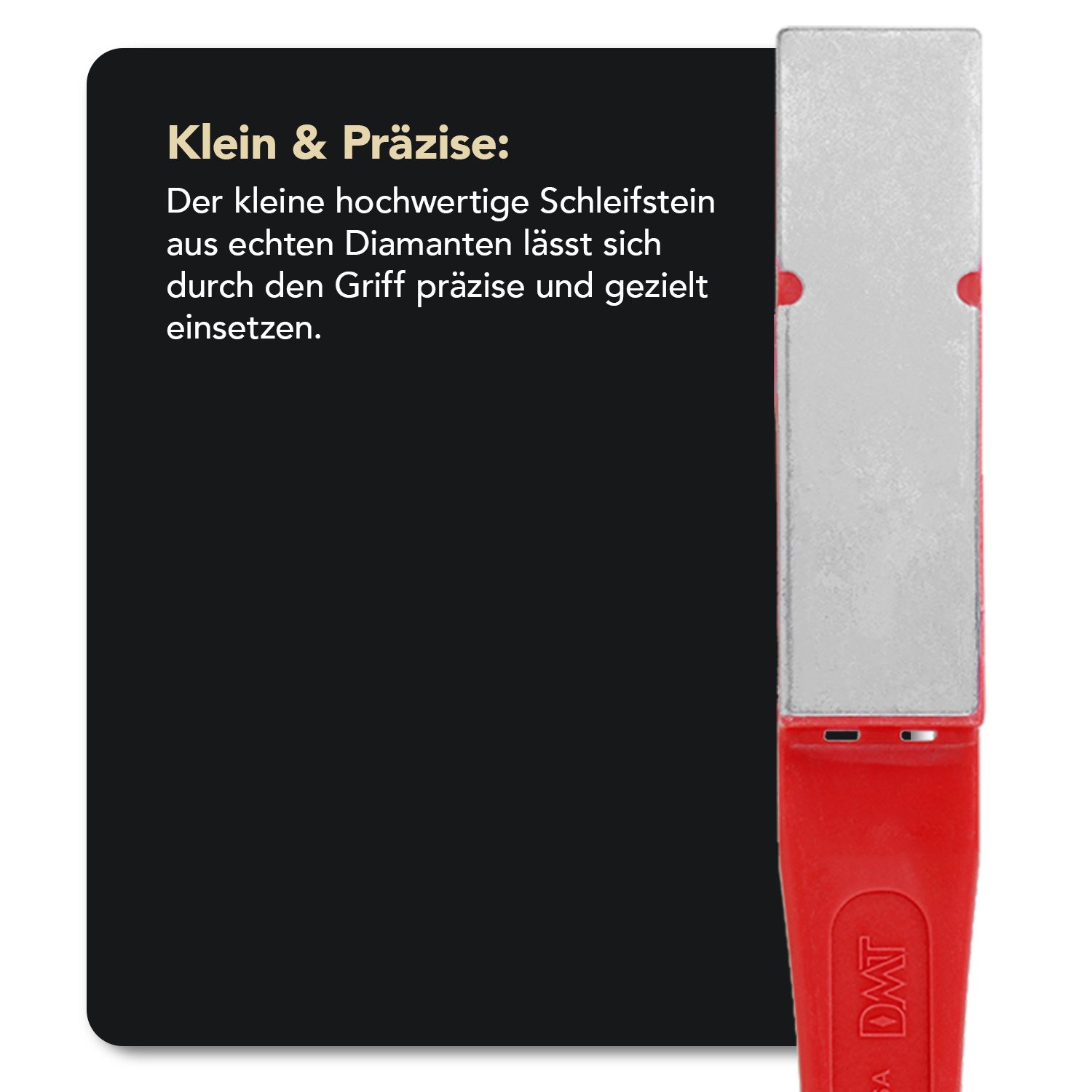DMT Feile Dia-Sharp® Diamant Taschenschleifstein im Kreditkartenformat Fein, Made in USA
