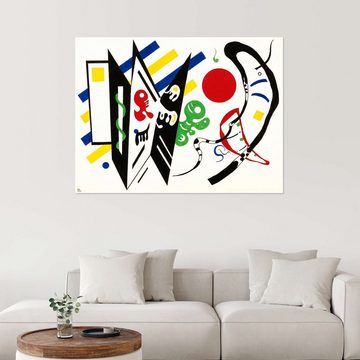 Posterlounge Poster Wassily Kandinsky, Reciproque, Malerei