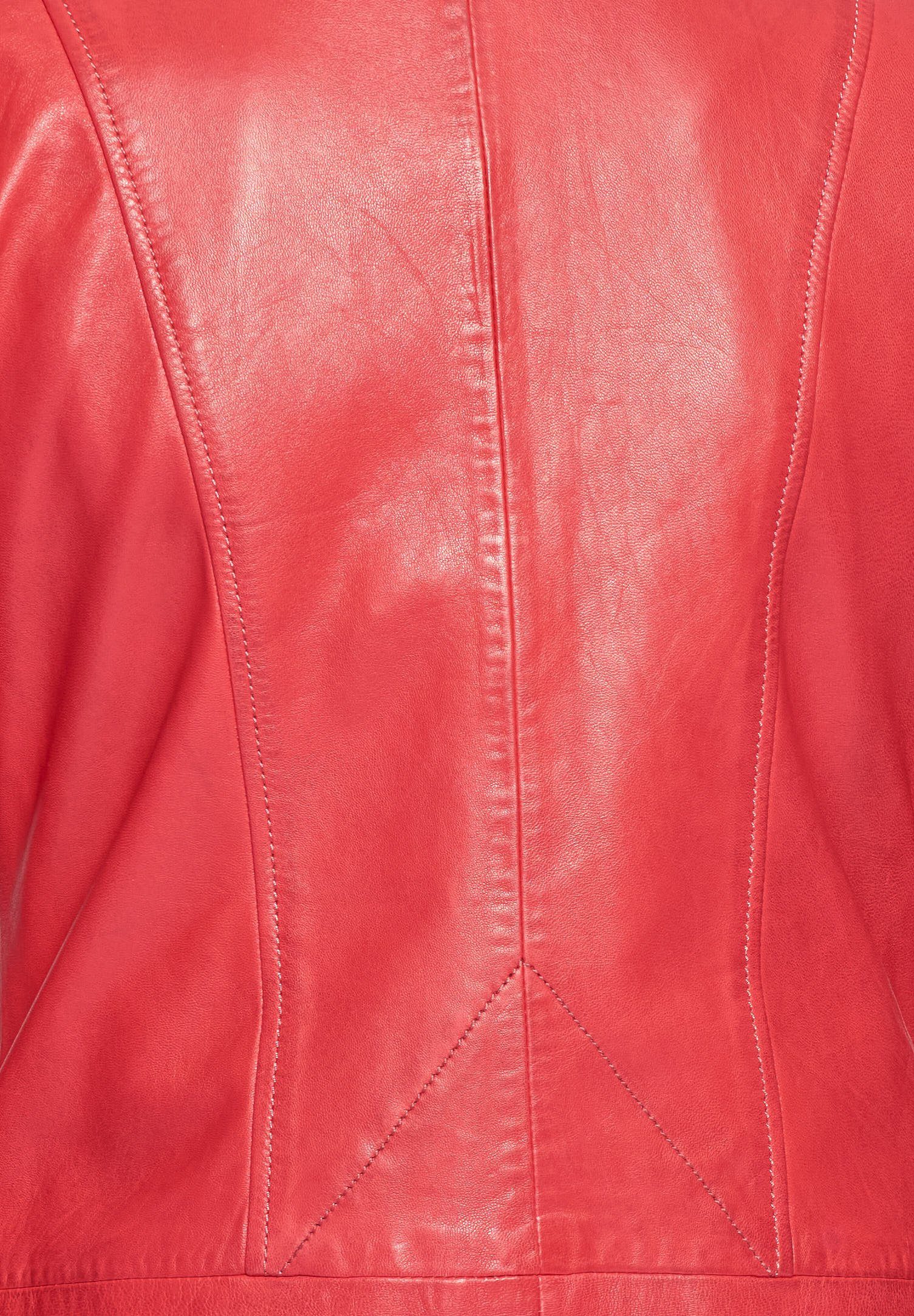 flame red Maze Grenada Lederjacke