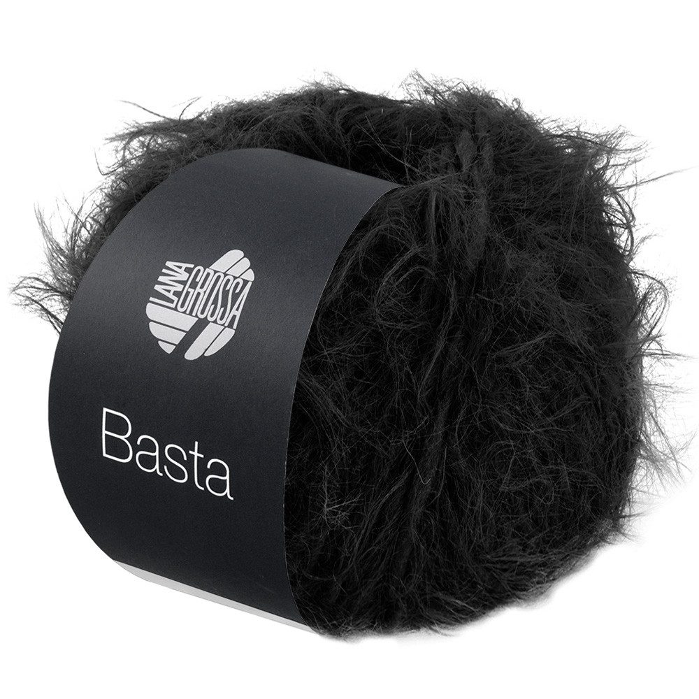 LANA GROSSA BASTA Häkelwolle, 100 m (Garn im Fake Fur Look mit Franseneffekt), 50 g