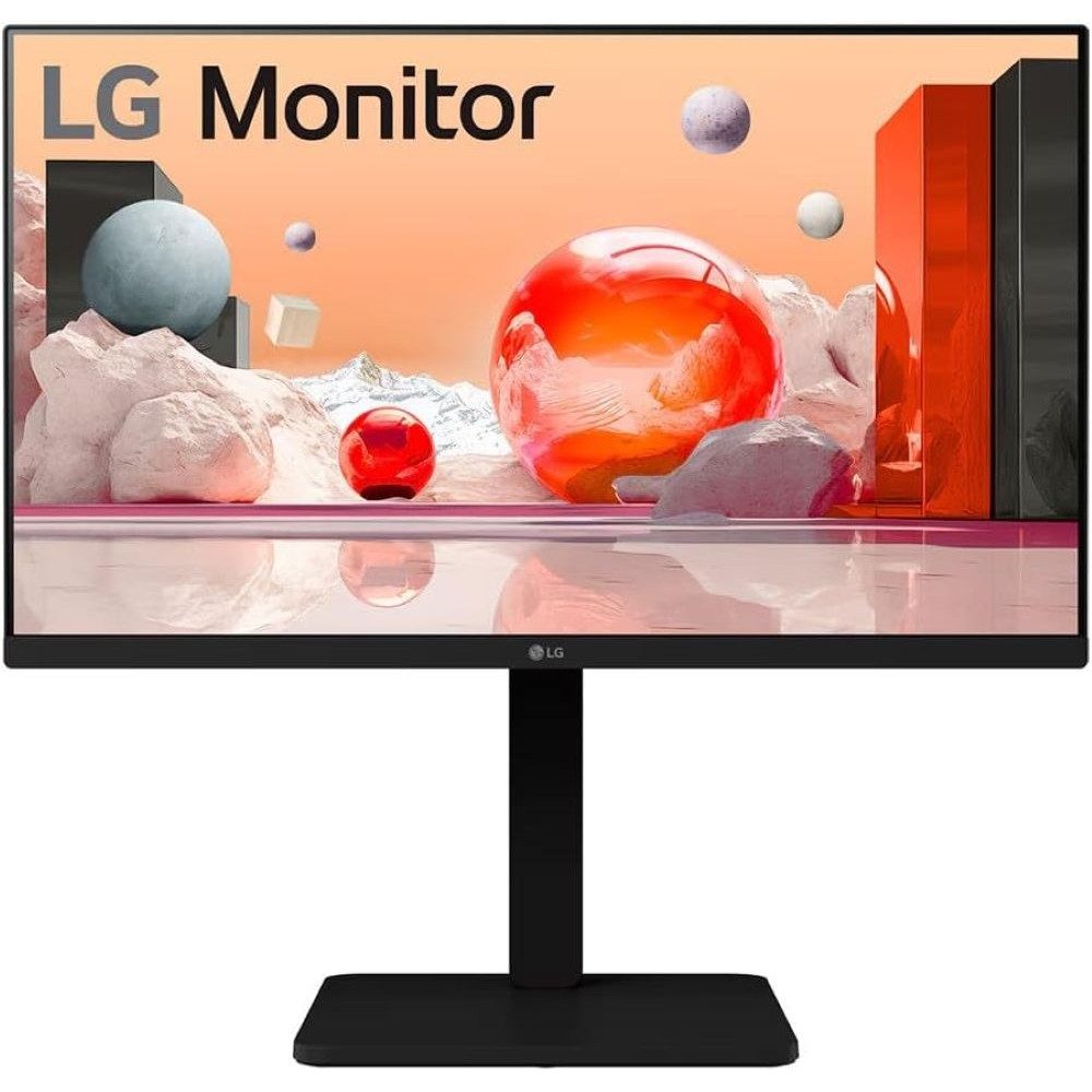 LG 24BA450-B - LED-Monitor - schwarz LED-Monitor (1920 x 1080 px, Full HD)