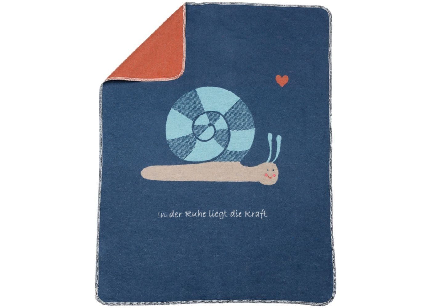Babydecke Juwel mit Stick 'Schnecke' 70 günstig online kaufen