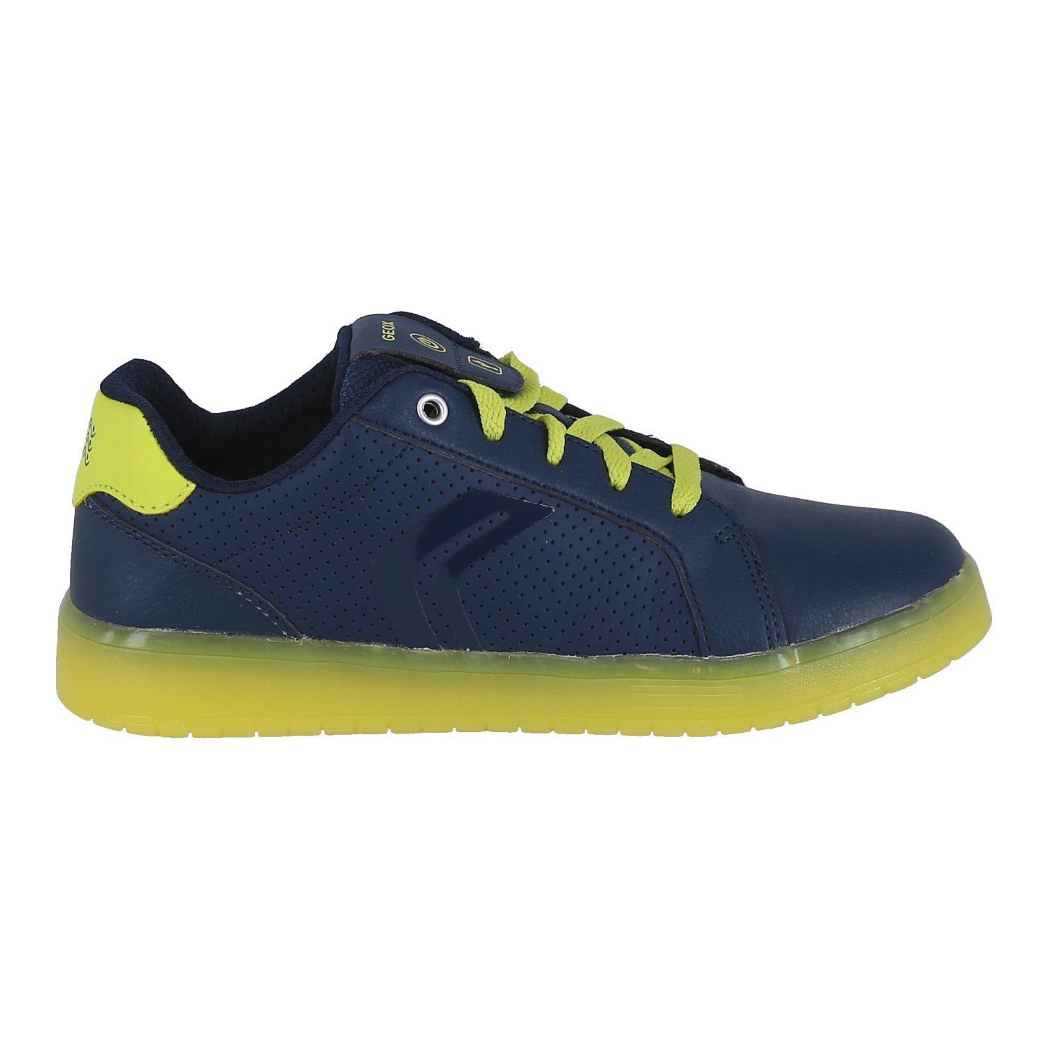 Geox Kommodor blau/gelb Kinder Sneaker