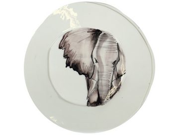Virginia Casa Speiseteller Safari, Weiß D:27cm Keramik