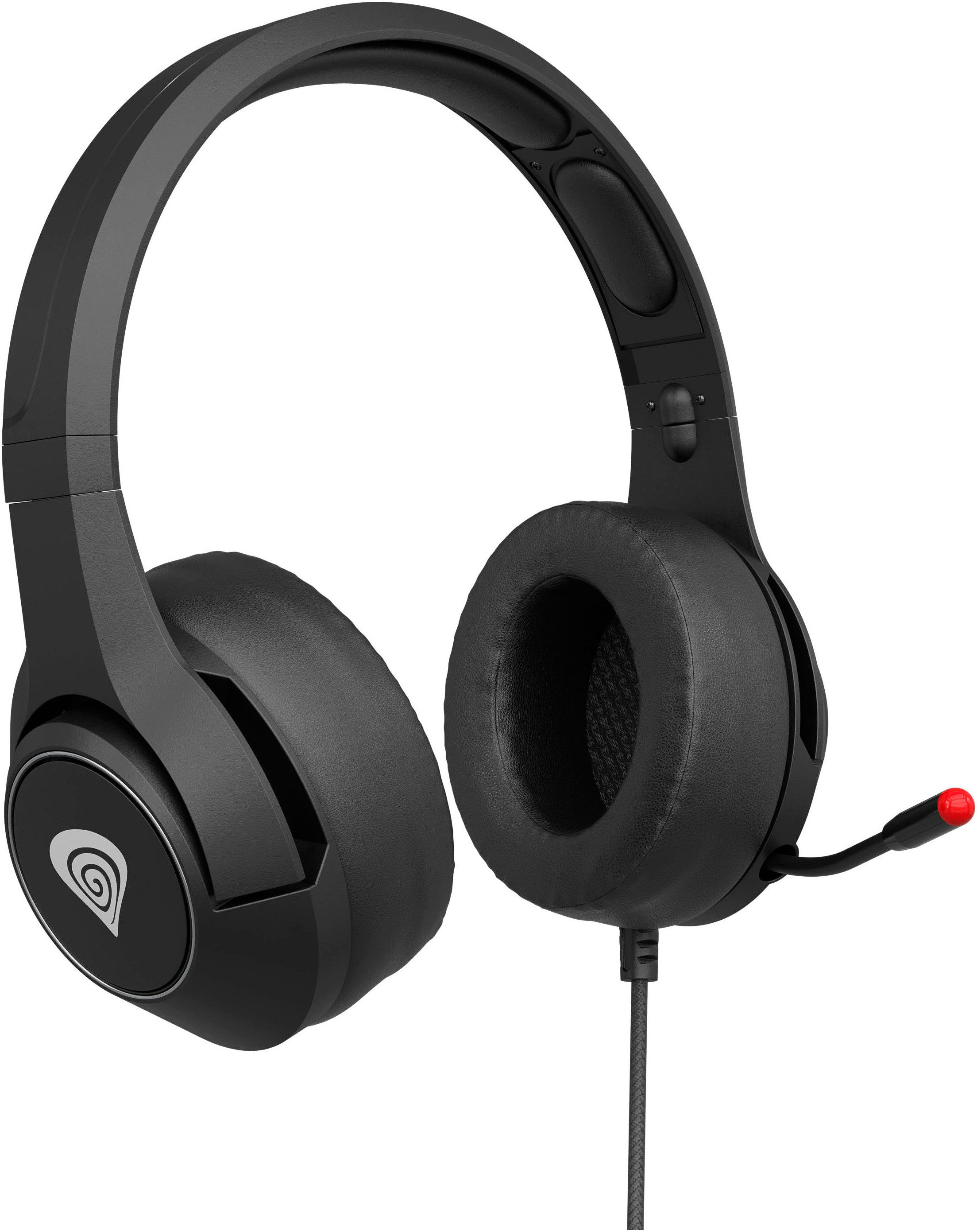 Genesis ARGON 600 kabelgeb. schwarz Gaming-Headset (Freisprechfunktion, Mikrofon abnehmbar, Stummschaltung)