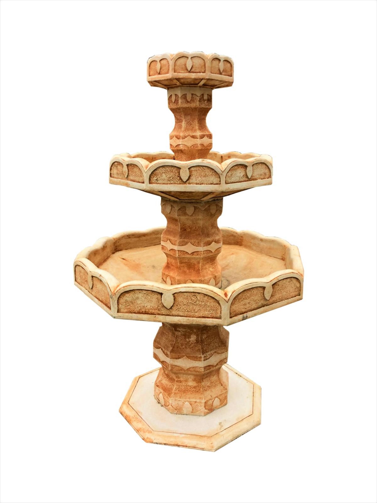 Schatzkiste1 Gartenbrunnen Terracotta Steinbrunnen Etagenbrunnen Springbrunnen Gartenbrunnen