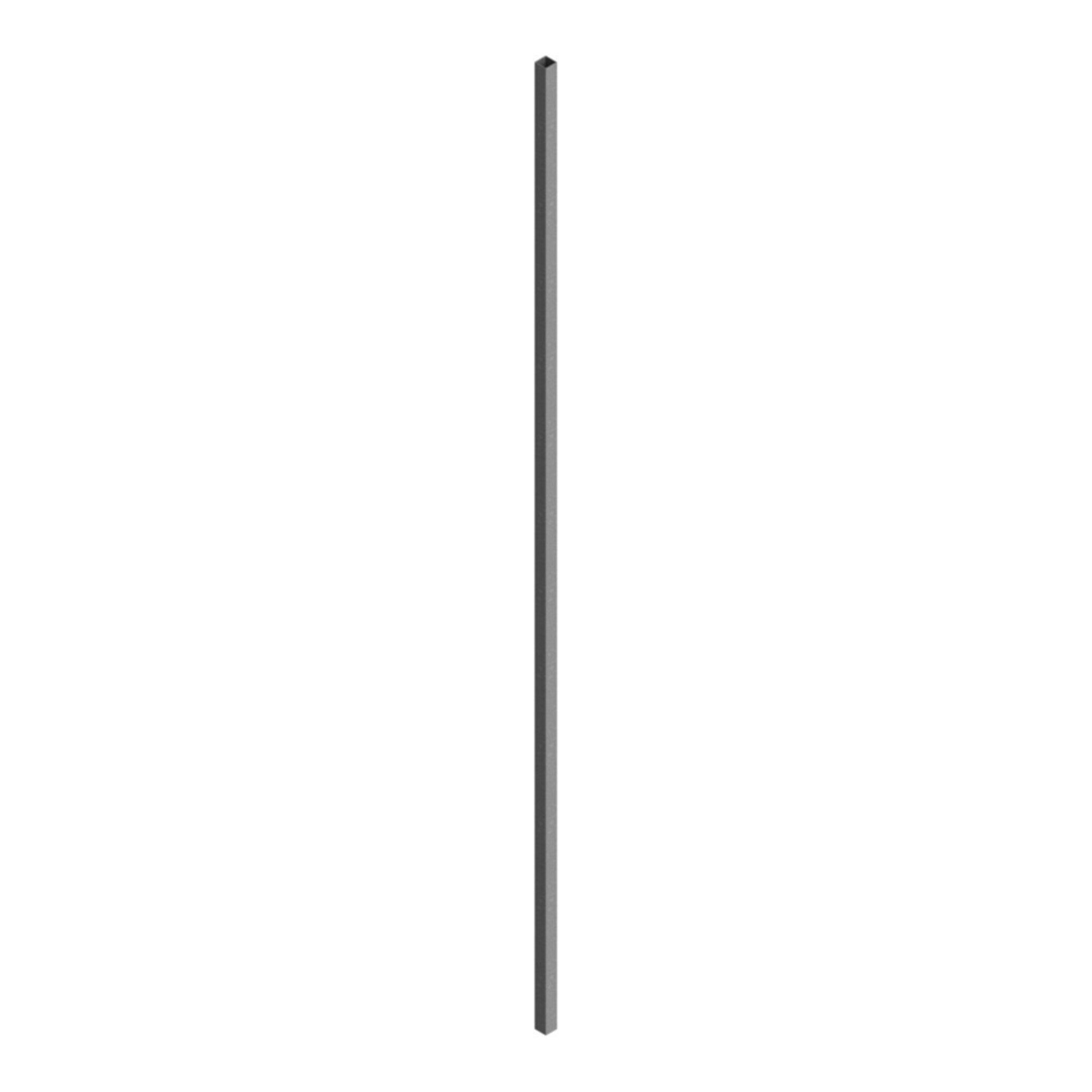 SCHAKE Aufkleber Schake Schaftrohr 40 x 40 mm verzinkt, Länge: 2,50 m