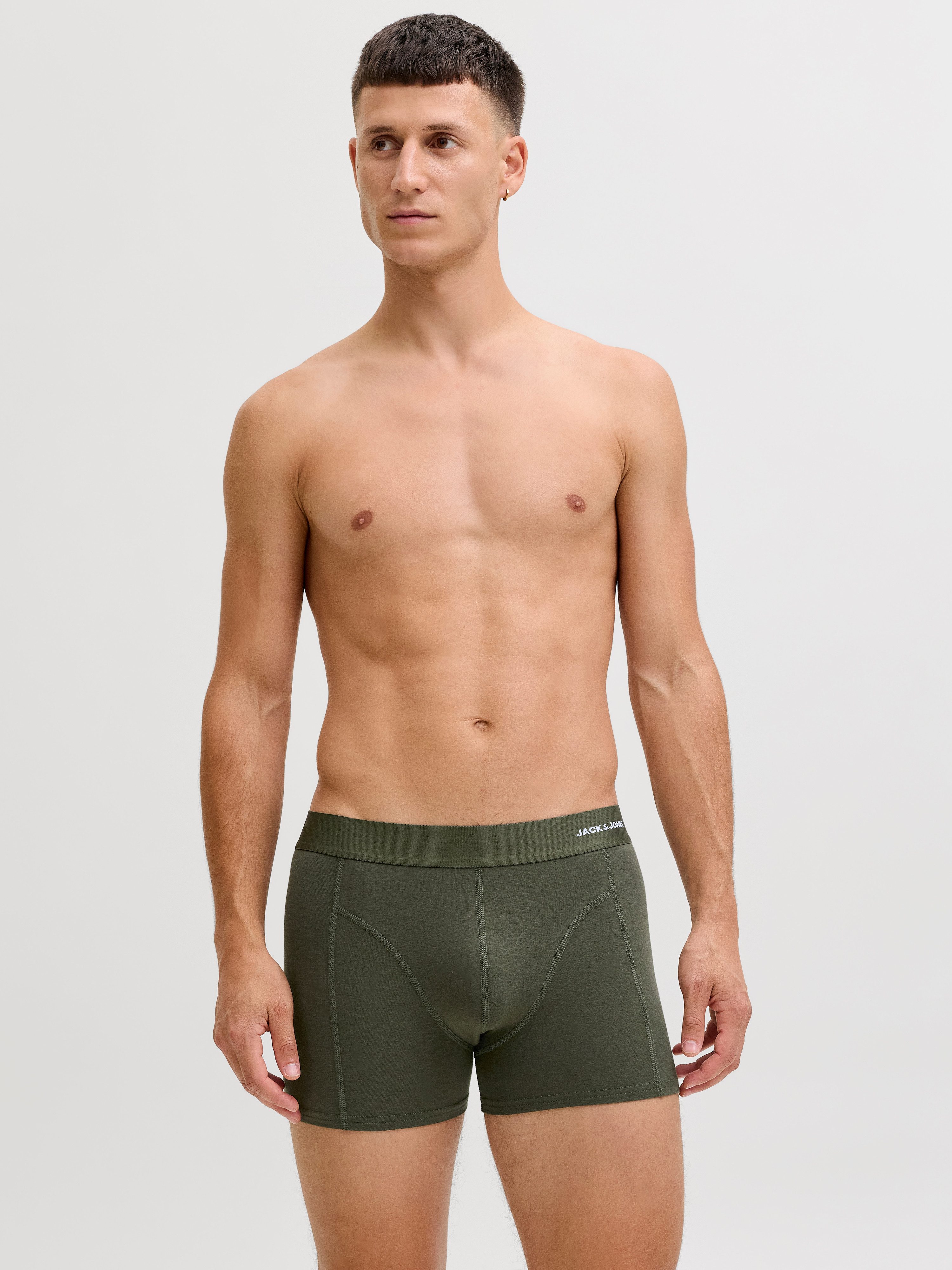 Jack & Jones Trunk JACBASIC BAMBOO TRUNKS 3 PACK NOOS (Packung, 3-St)