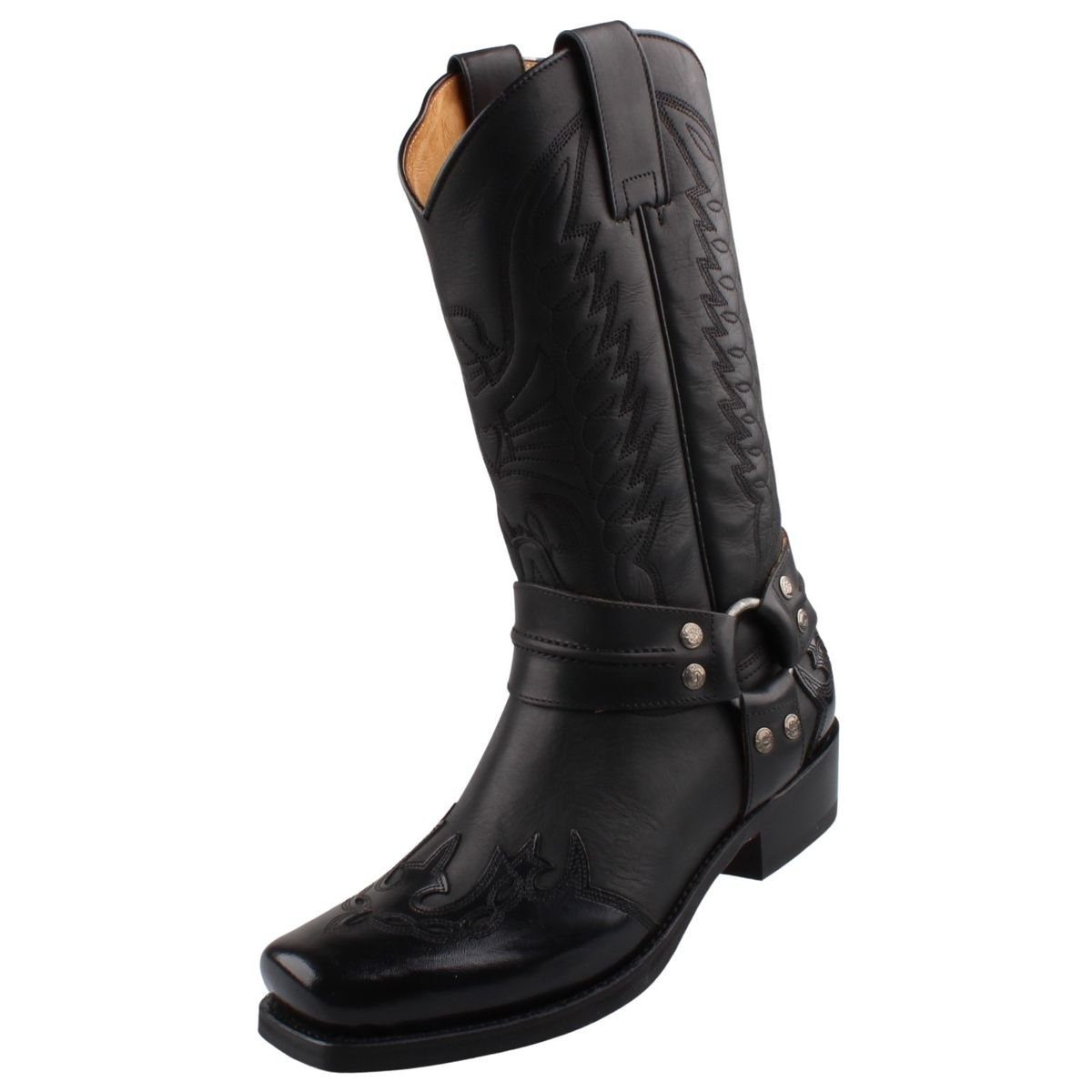 Sendra Boots 4980-Pull Oil Negro Stiefel