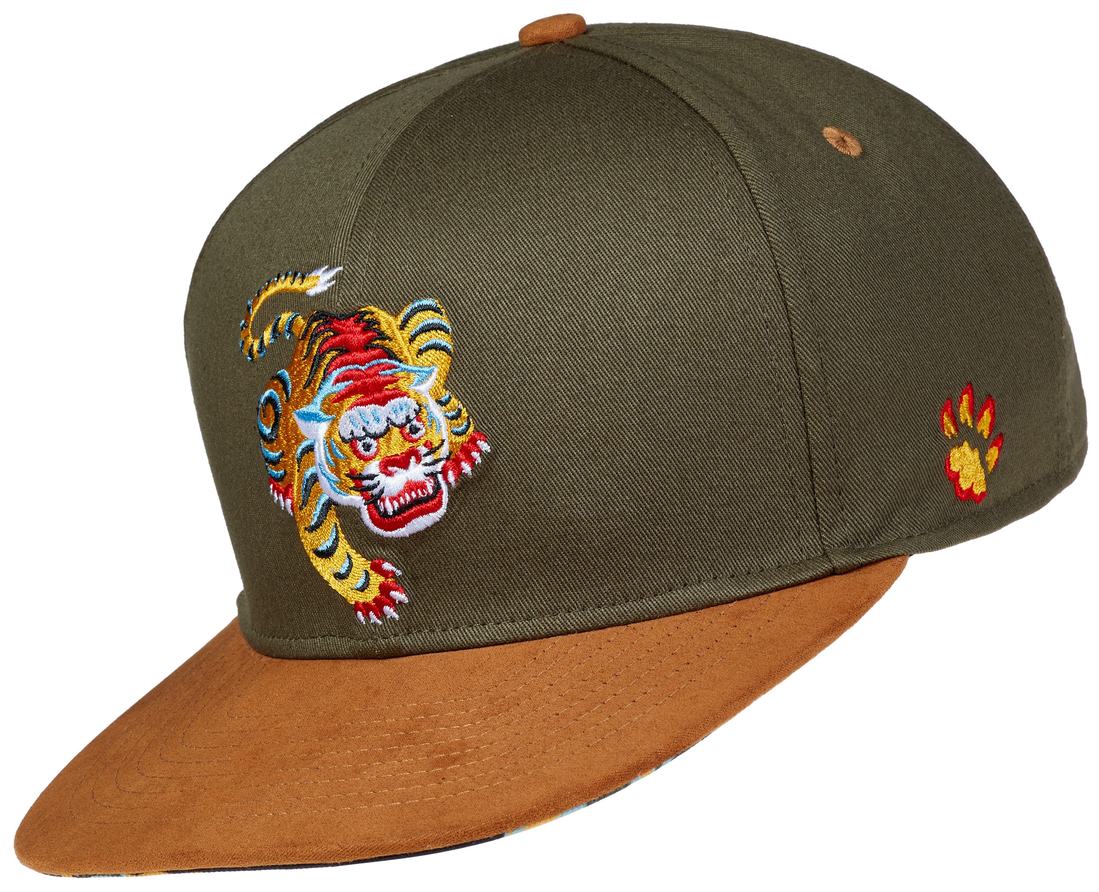 Cadency Snapback Cap - Asian Tiger - Unisex, Größenverstellbar