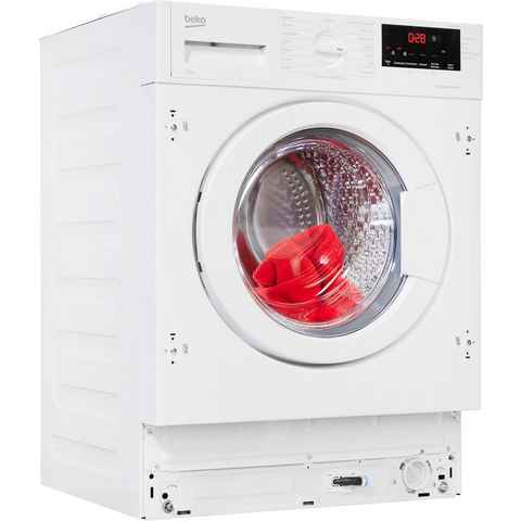 BEKO Einbauwaschmaschine WMI71433PTE1, 7 kg, 1400 U/min