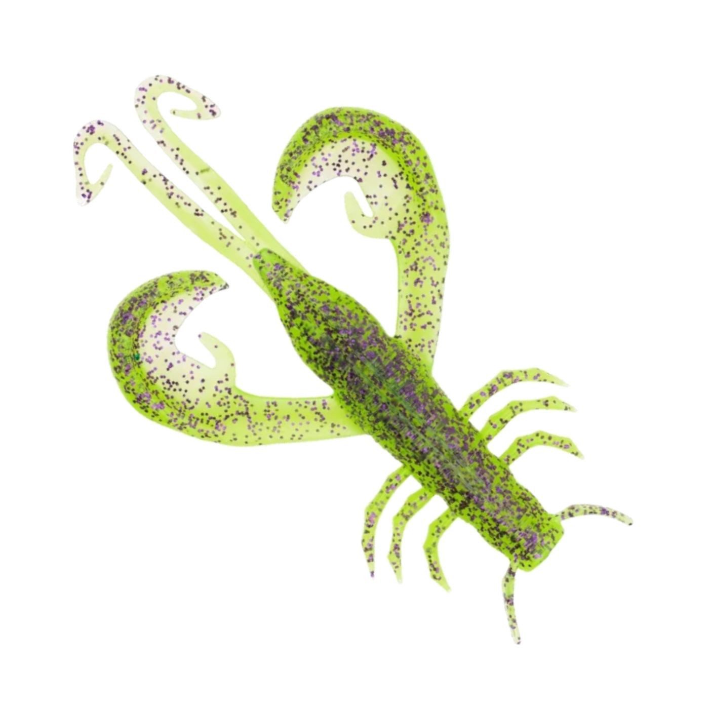 Zeck Fishing Kunstköder BA Rocky 4.5cm Purple Chartreuse 6 pcs