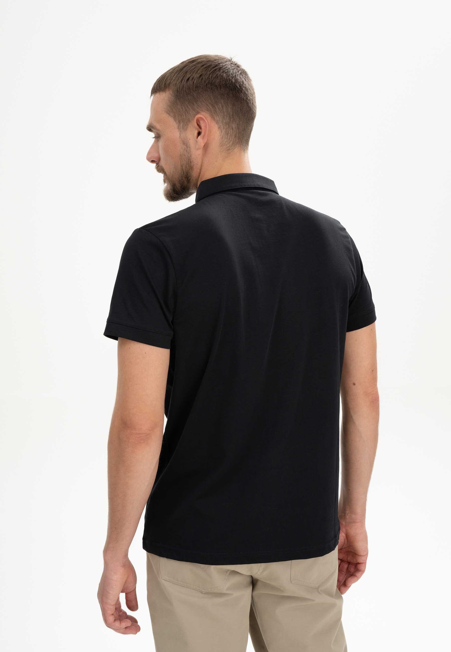 MELA Poloshirt Poloshirt JASPAL kurze Knopfleiste günstig online kaufen