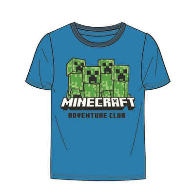 Minecraft T-Shirt »Creeper« Jungen Gaming Shirt Gr. 110-152 cm