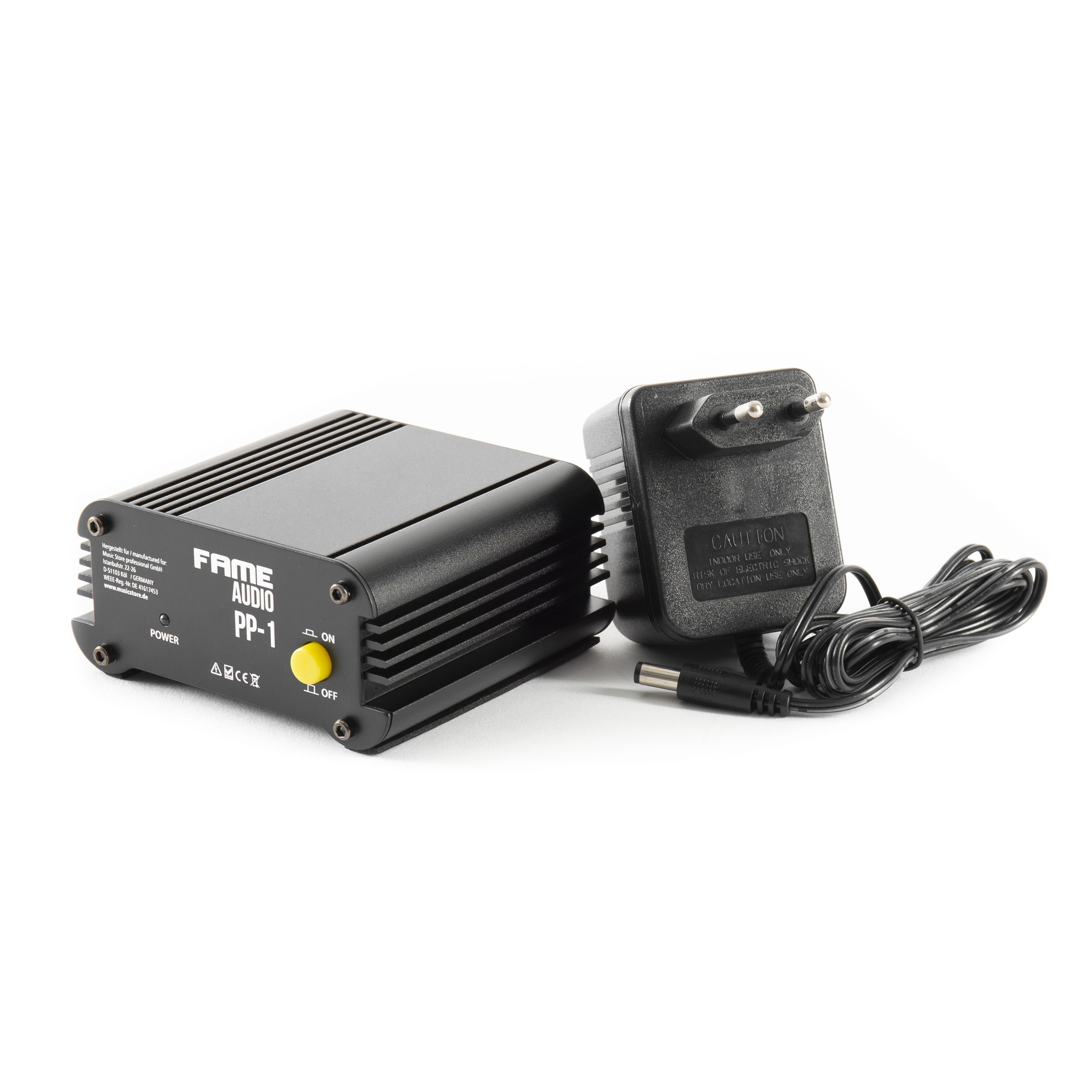 FAME Verstärker (Audio PP-1, Phantomspeiseteil, 48V)