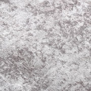 Teppich Teppich Waschbar Grau 160x230 cm Rutschfest, vidaXL, Rechteckig