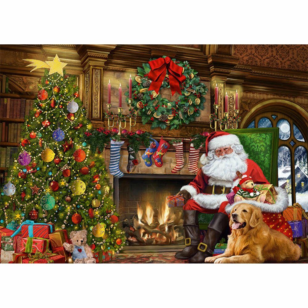 Puzzleteile Christmas Falcon Tree Spiele Puzzle Jumbo 500 Teile, the 500 Santa by
