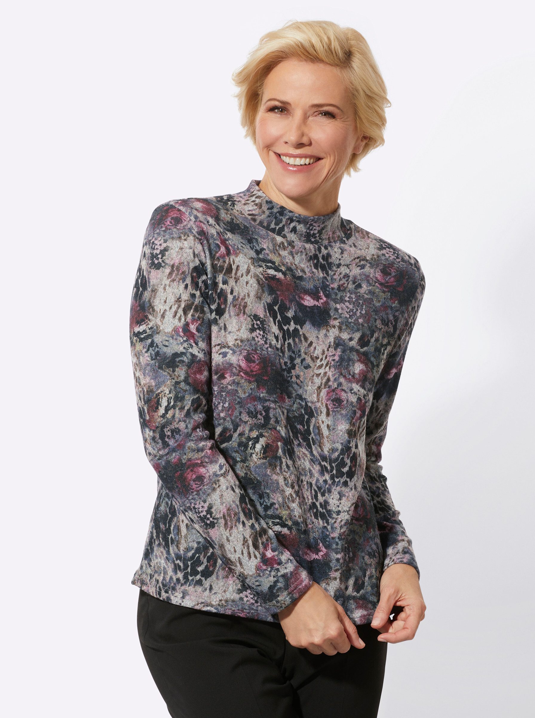 Witt T-Shirt Stehkragenshirt . günstig online kaufen