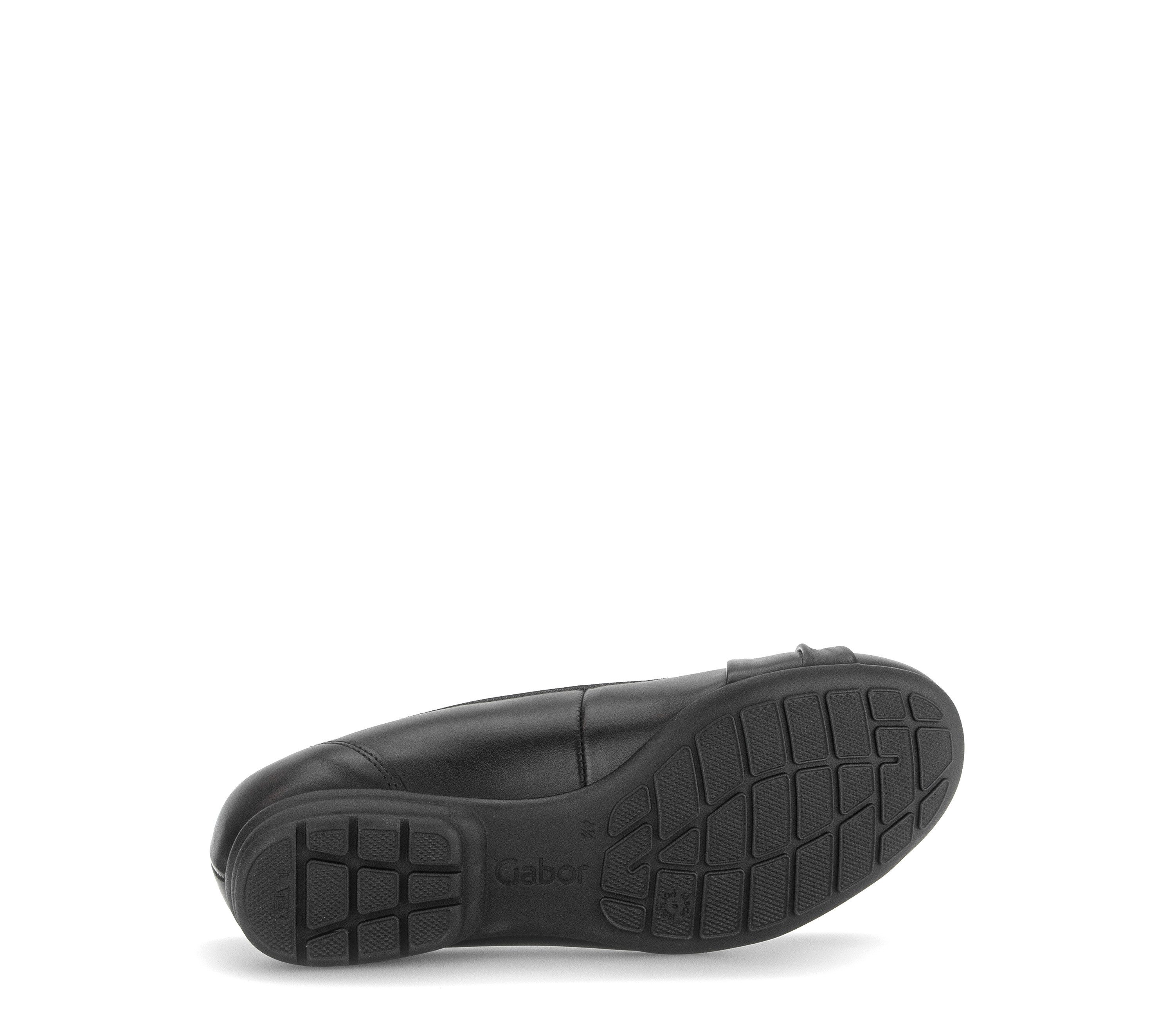 Gabor Ballerina Blockabsatz, Basicschuh, Businesschuh mit Knoten-Detail, Weite G