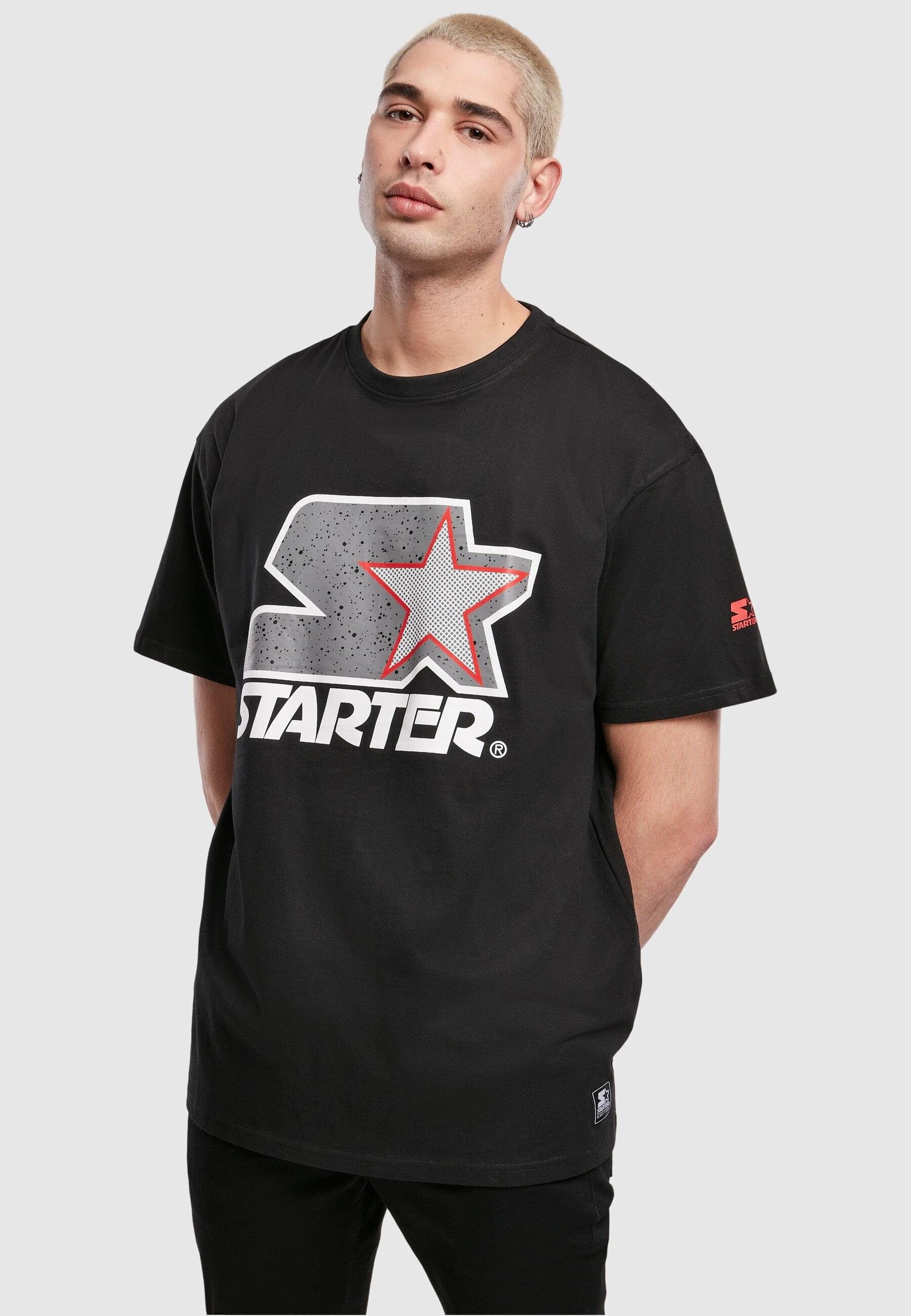 Tee Logo Starter black/grey Multicolored Starter T-Shirt Herren (1-tlg)