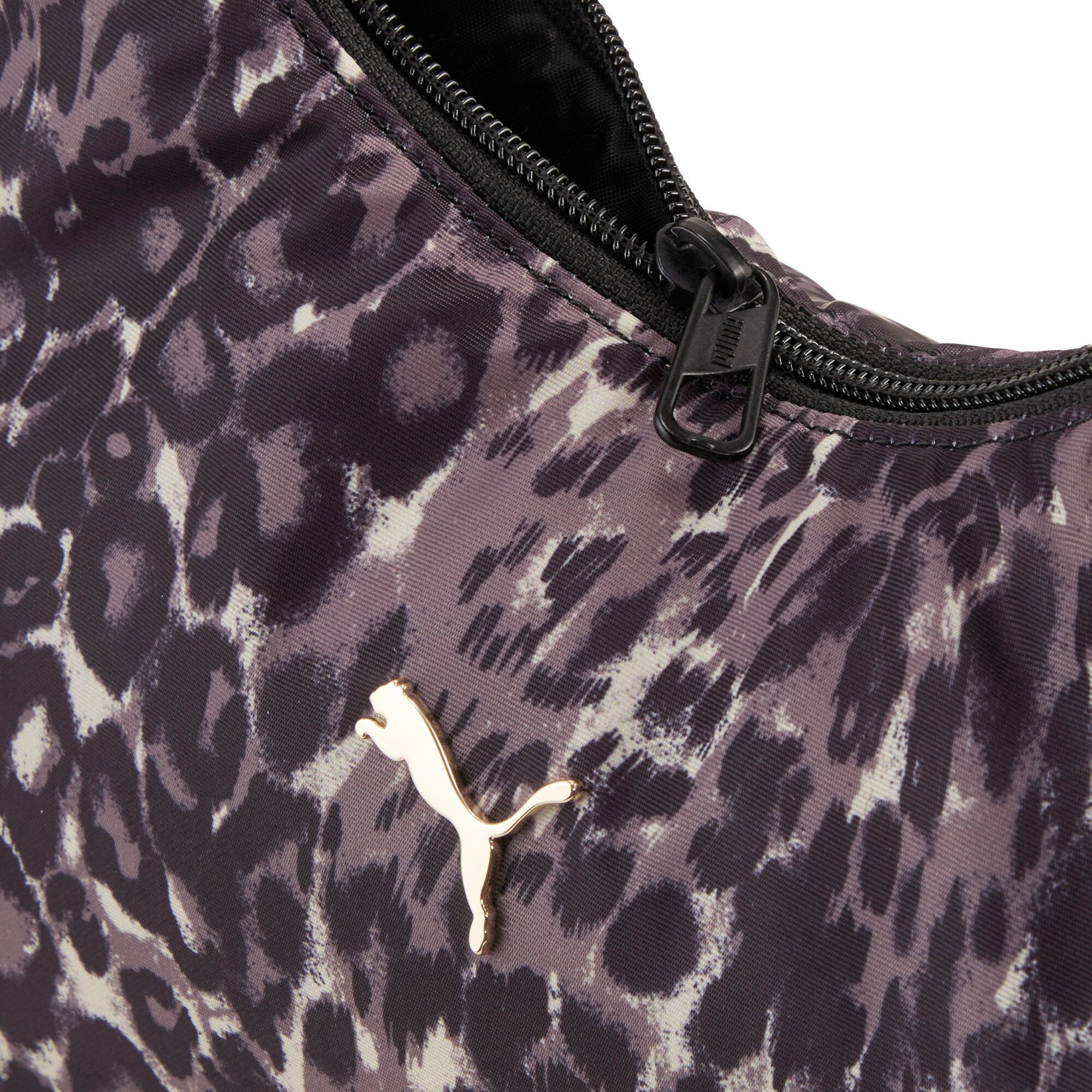 PUMA Umhängetasche POP MEDIUM PRISM BAG, mit Animal-Print-Optik, sportlicher Stil, Umhängetasche, aus Polyester