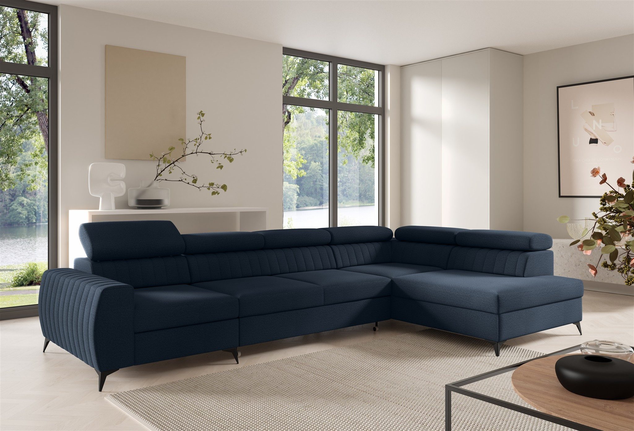 Fun Möbel Ecksofa Schlafsofa Sofa TORONTO günstig online kaufen