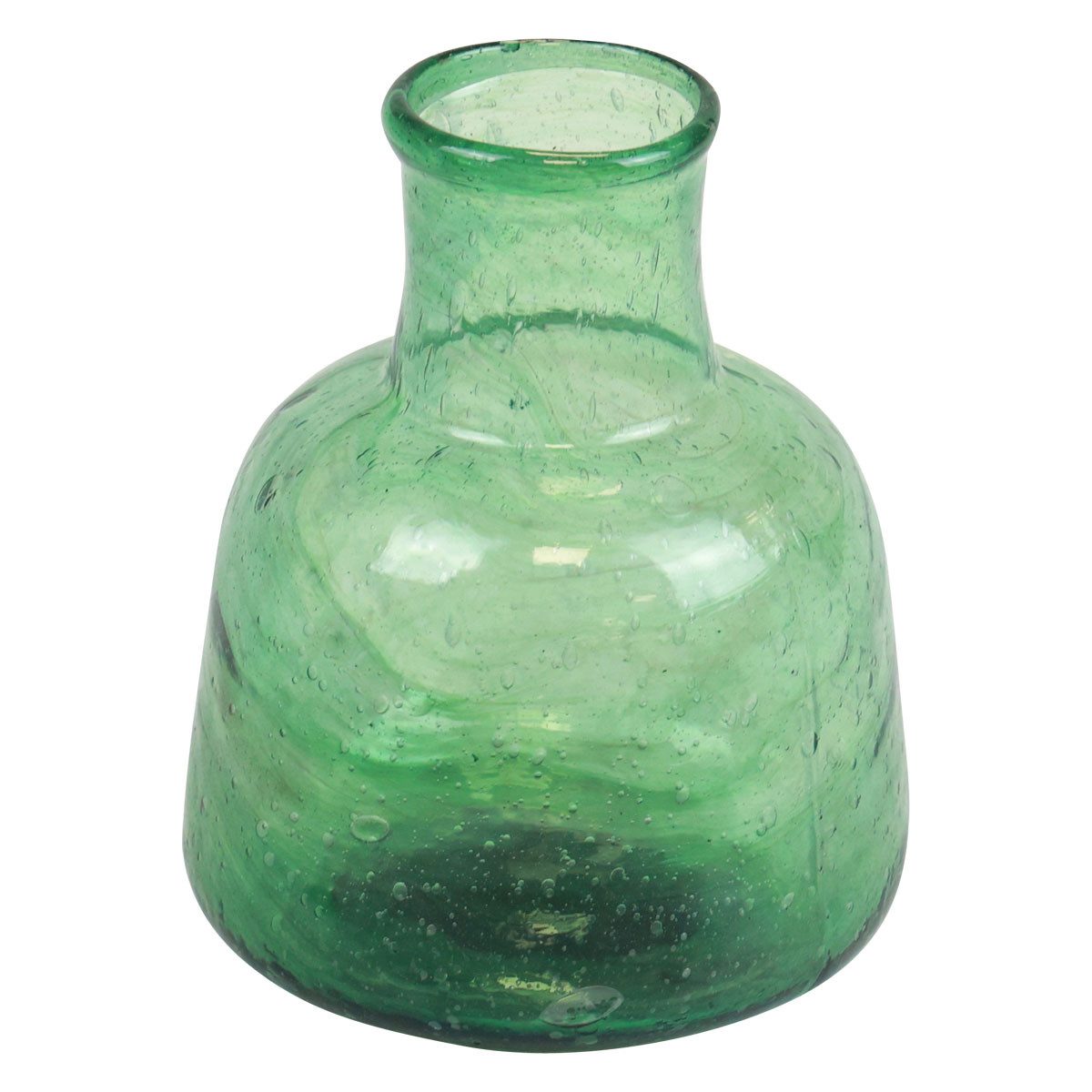Florists Products Tischvase Rustikale Blumenvase aus Glas für dekorative Arrangements