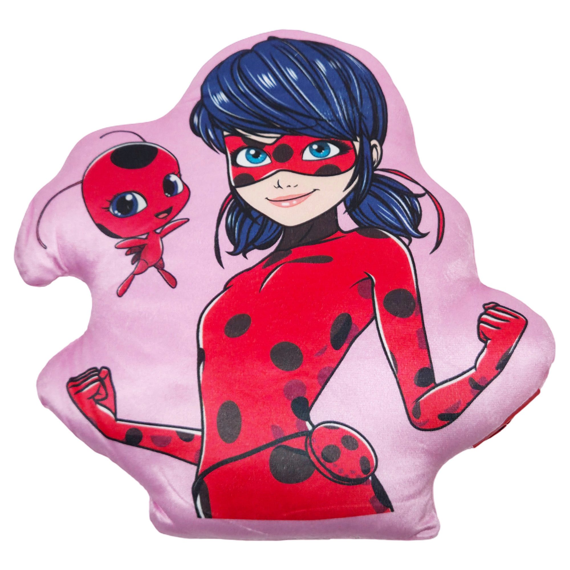 Miraculous - Ladybug Декоративные подушки Miraculous Ladybug Tikki mini Velours Подушки Декоративные подушки 3D Cushion, 27x27x7 cm
