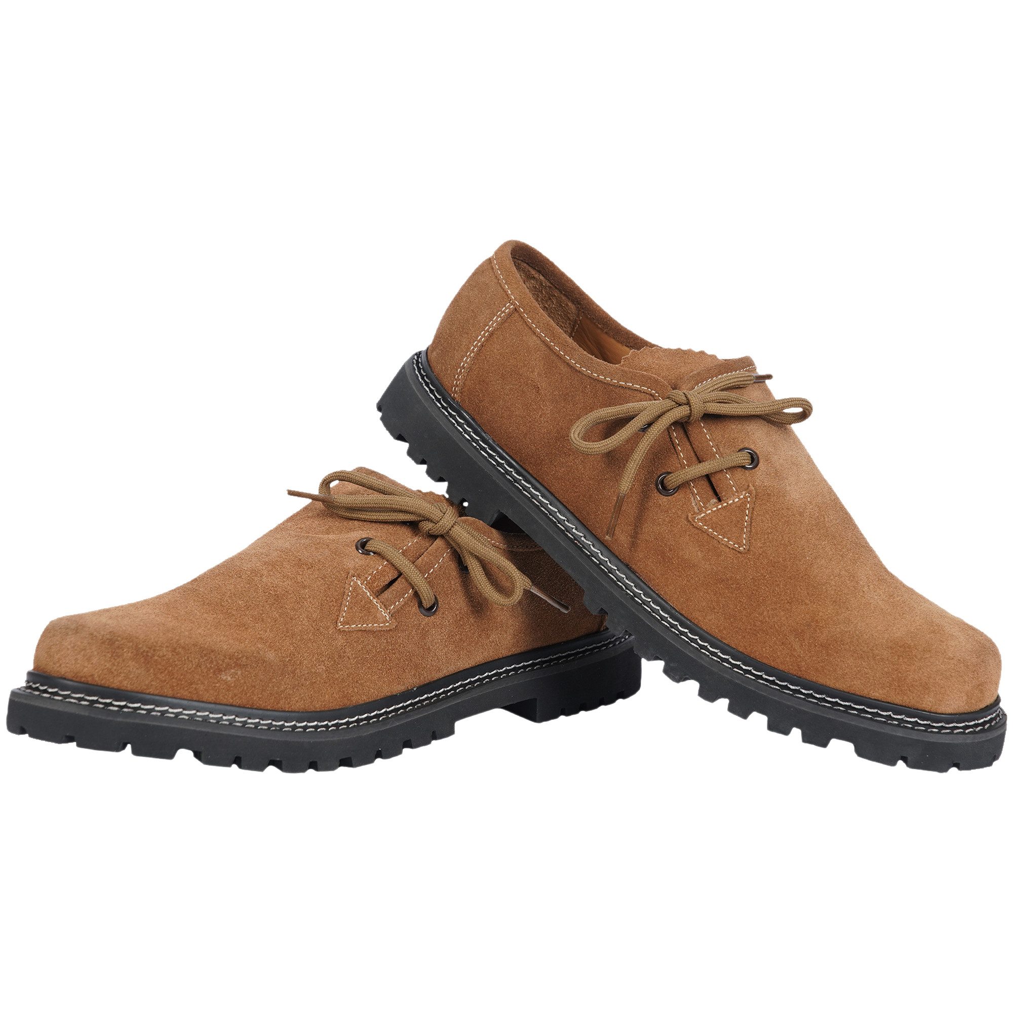 German Wear GW1800-VL Haferlschuh Trachtenschuhe Original Haferlschuhe Lederschuhe Wildleder 2x Senkel – Bild 3 von 5